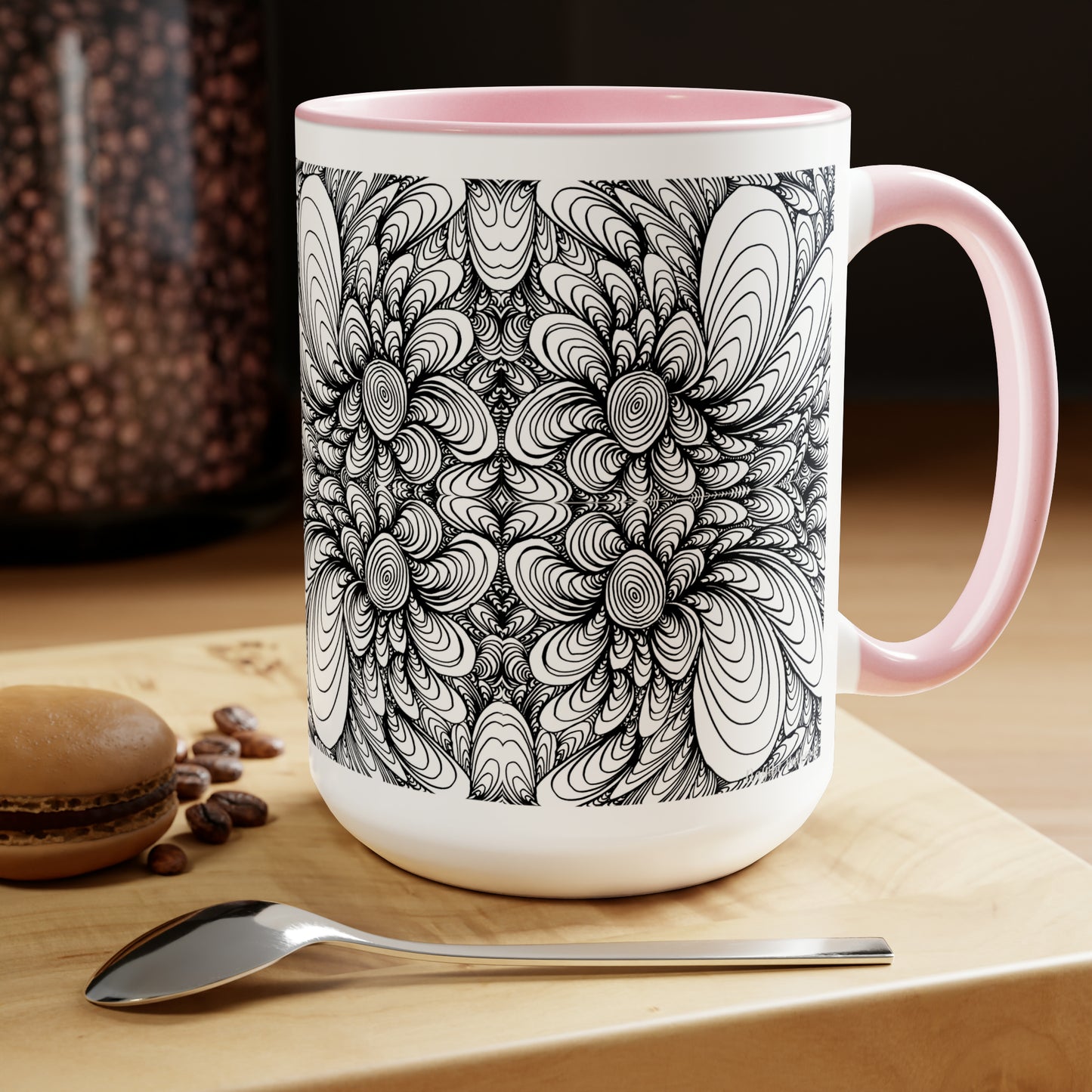 15oz Original Art  Mug - Blooms