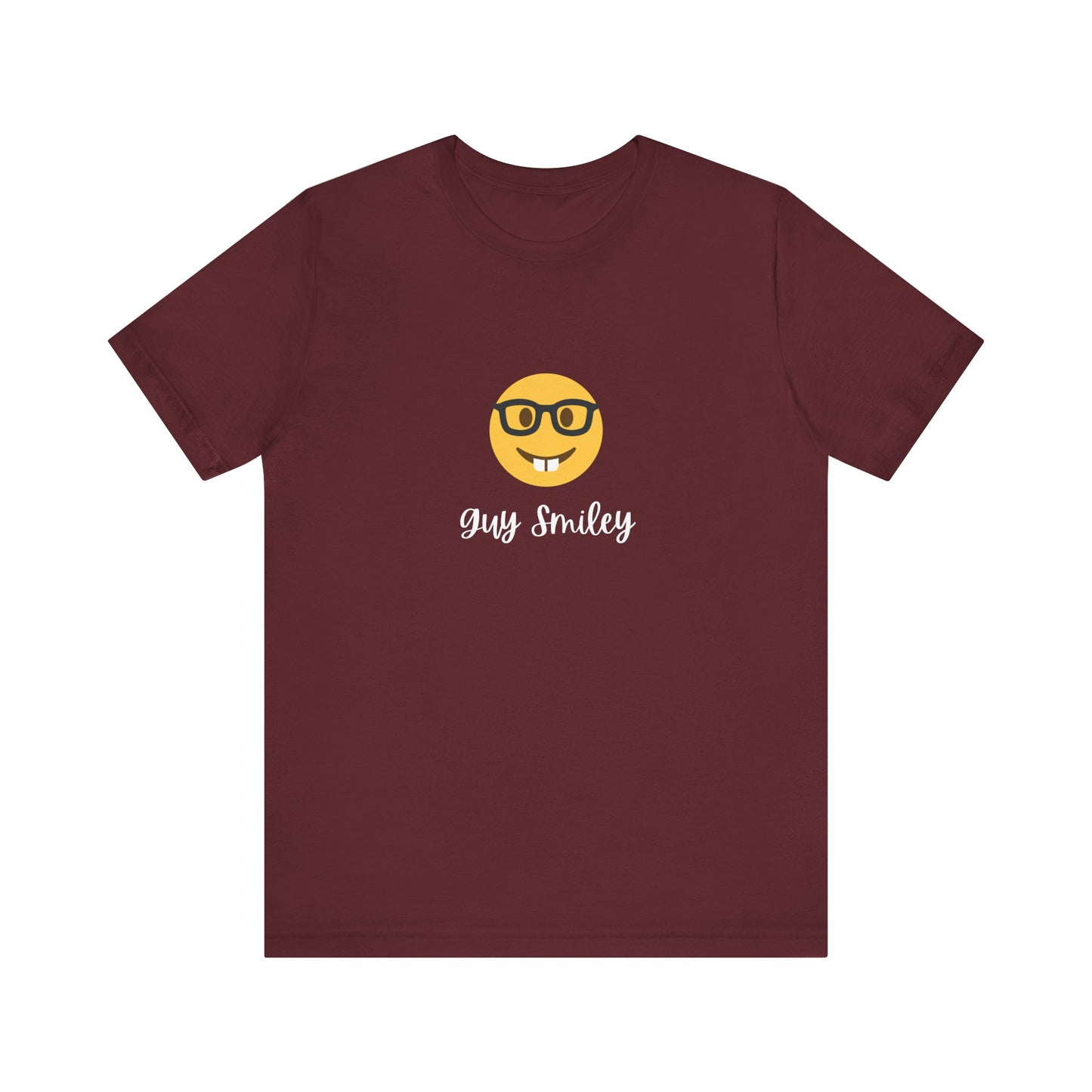 Unisex Jersey Short Sleeve Guy Smiley T-Shirt