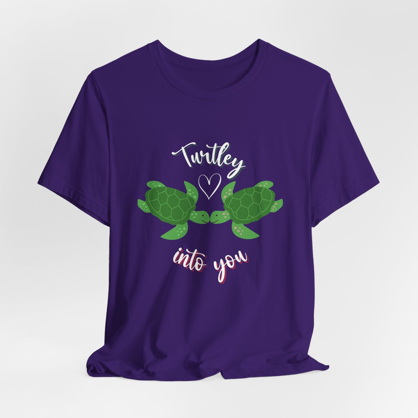 Unisex Cute Turtle Lover Turtley Into You T-Shirt