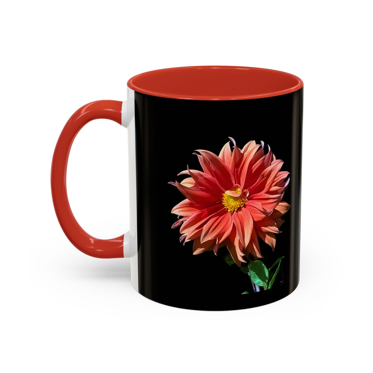 11oz/15oz Dahlia Flower Coffee Mug