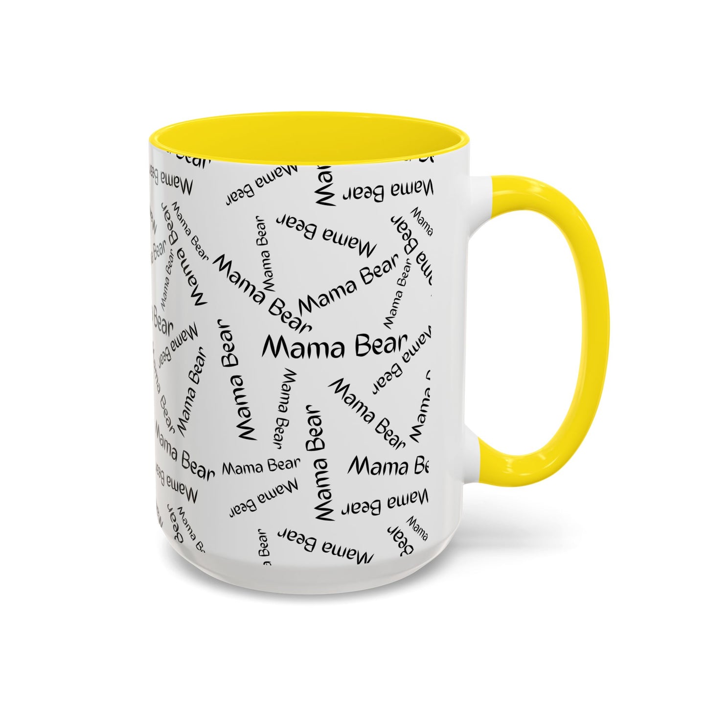 11oz /15oz Mama Bear Word Scramble Coffee Mug