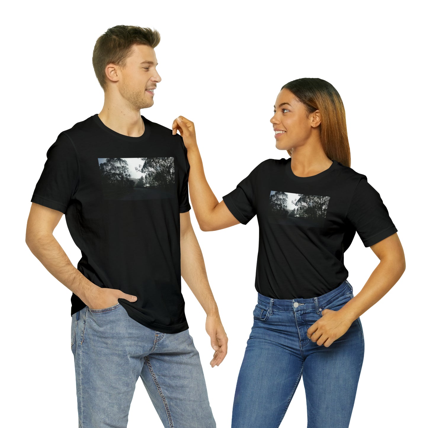 Unisex Travel T-Shirt, Scenic Ride I-280 On-ramp SF