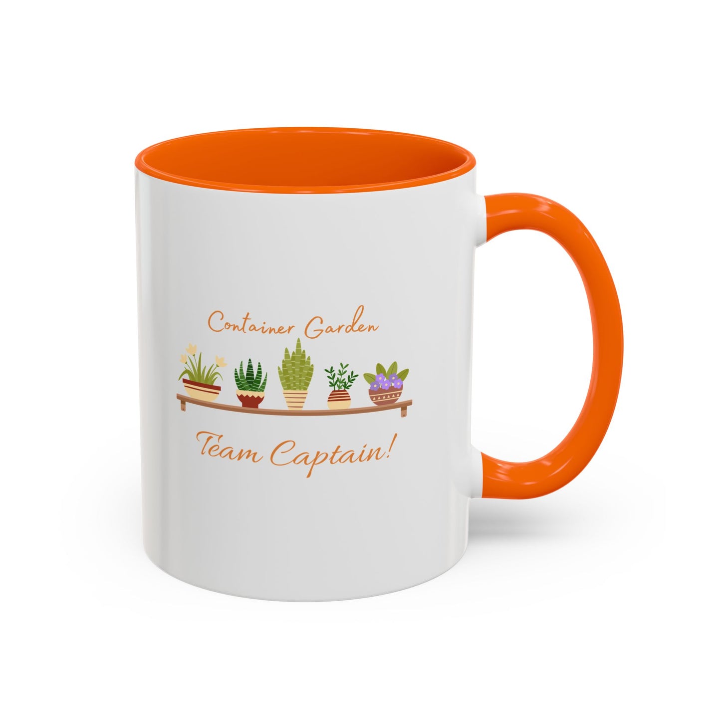 11oz/15oz Garden Themed Container Garden Team Captain Plant Parent Coffee Mug