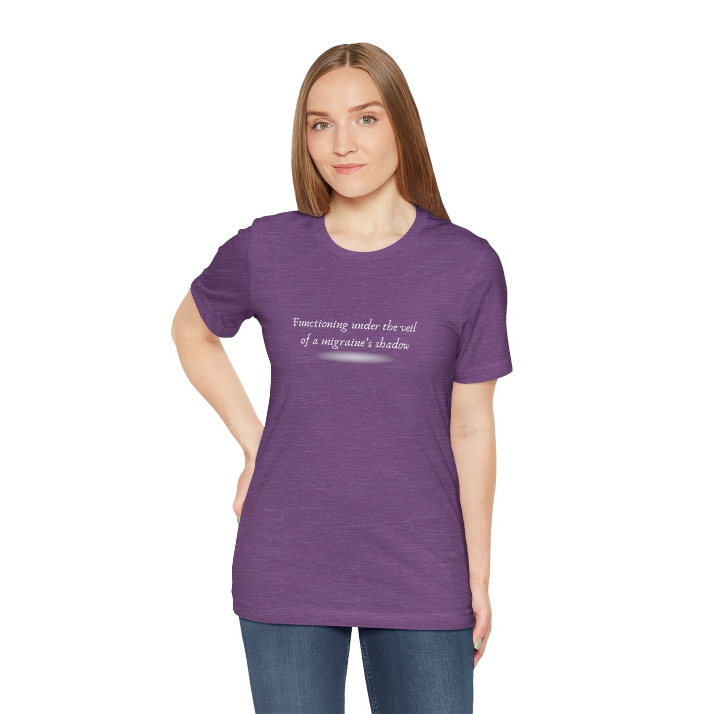 Unisex Migraine Day Invisible Illness Warrior Tshirt