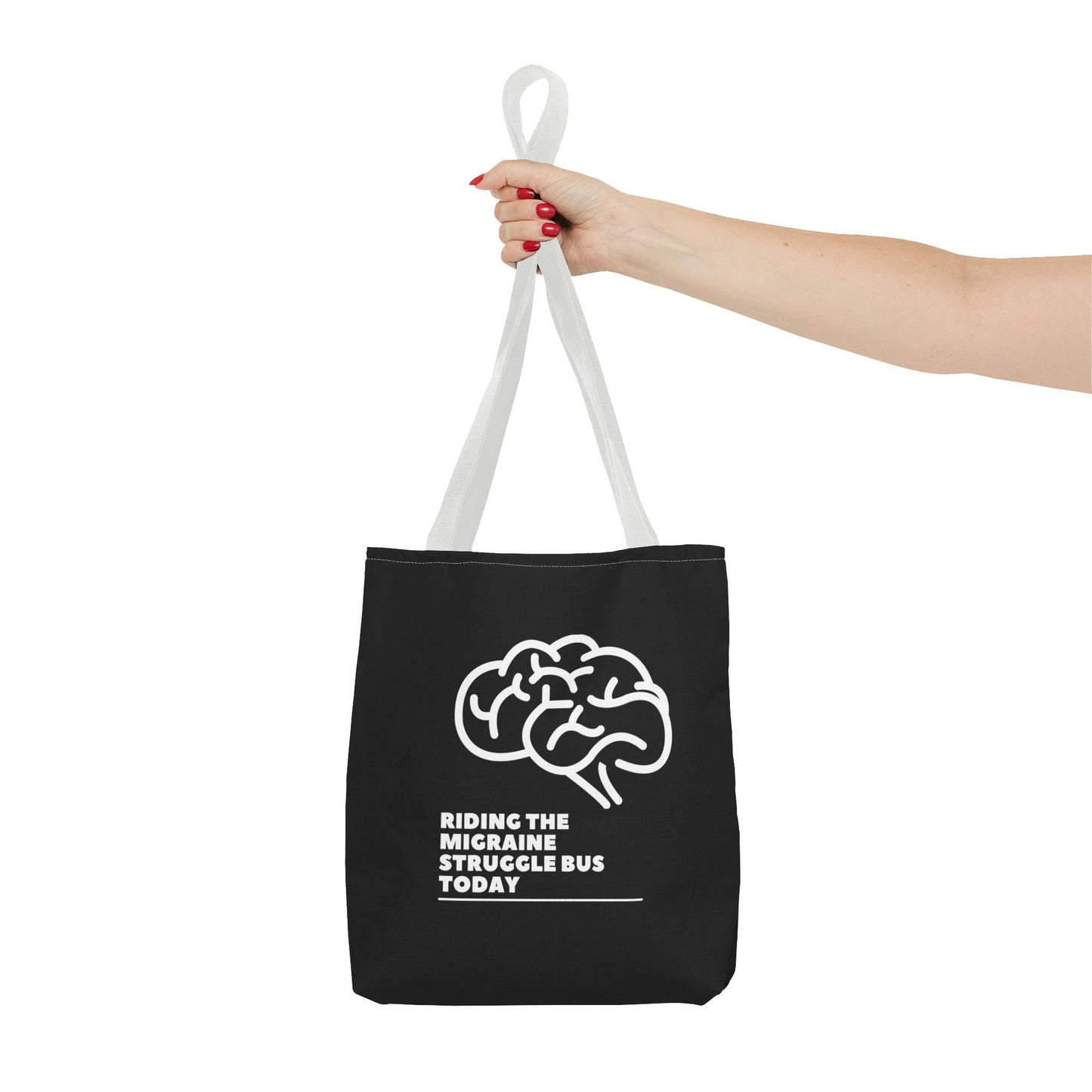 Unisex Migraine Day Invisible Illness Warrior Tote Bag