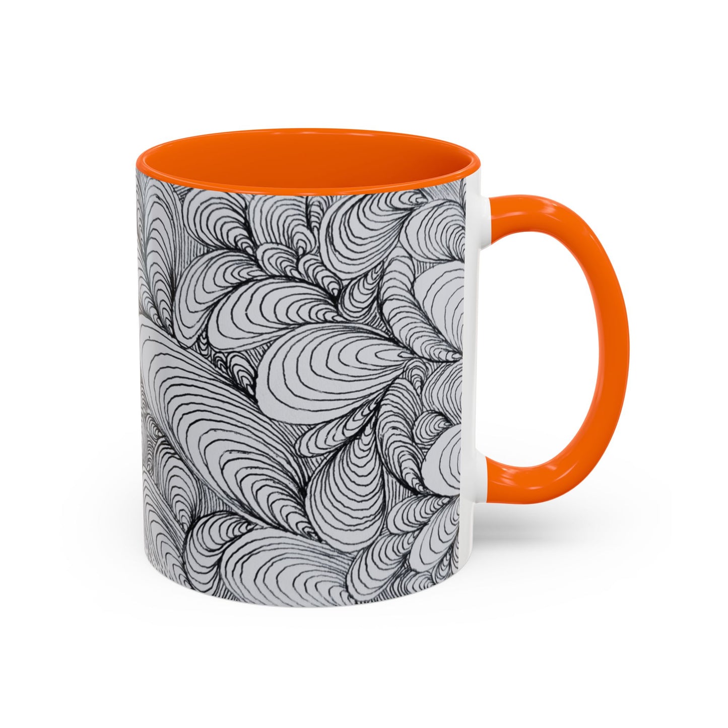 11oz/15oz Original Rough Line Art Coffee Mug