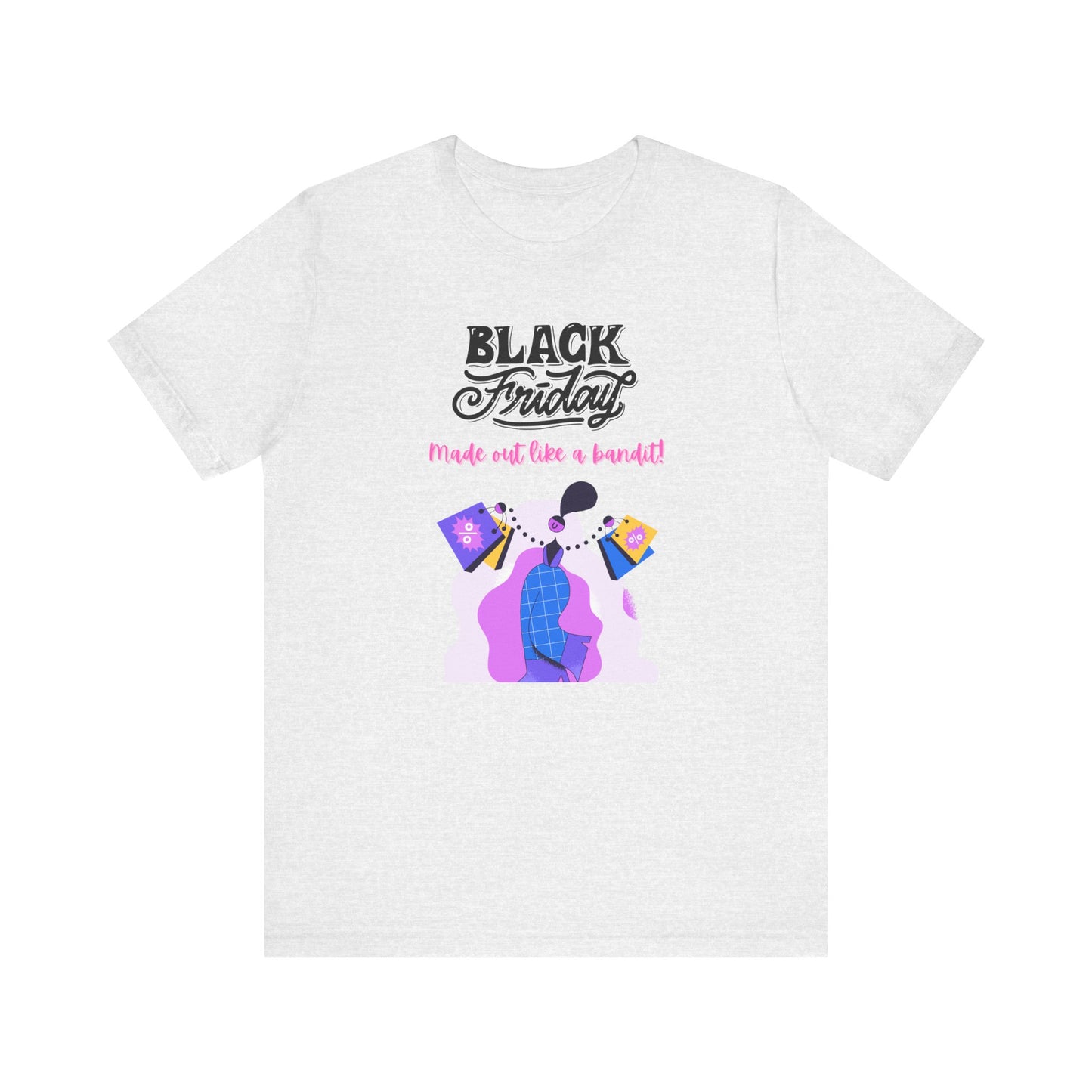 Unisex Jersey Short Sleeve Black Friday Sales T-Shirt