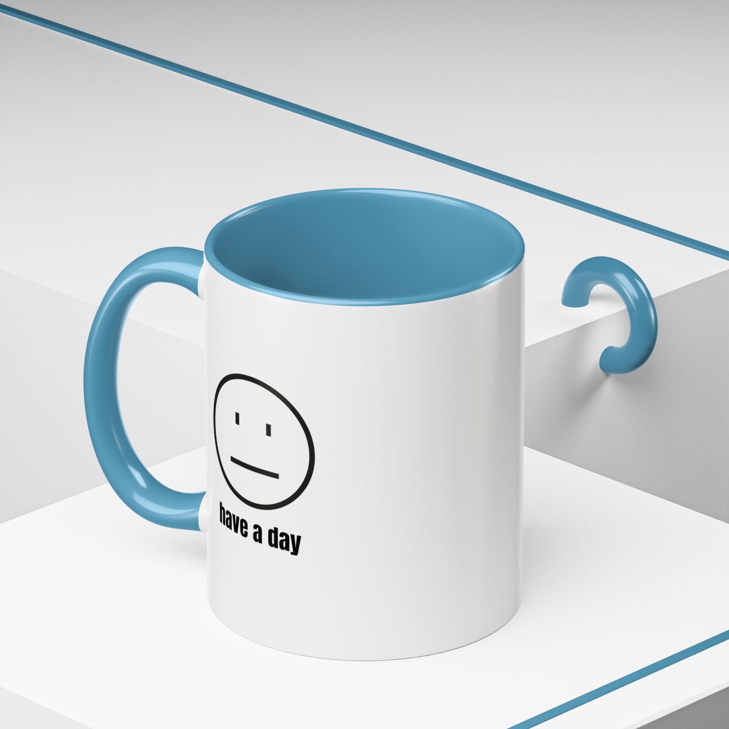 11oz/15oz Straight Face Have A Day Coffee Mug