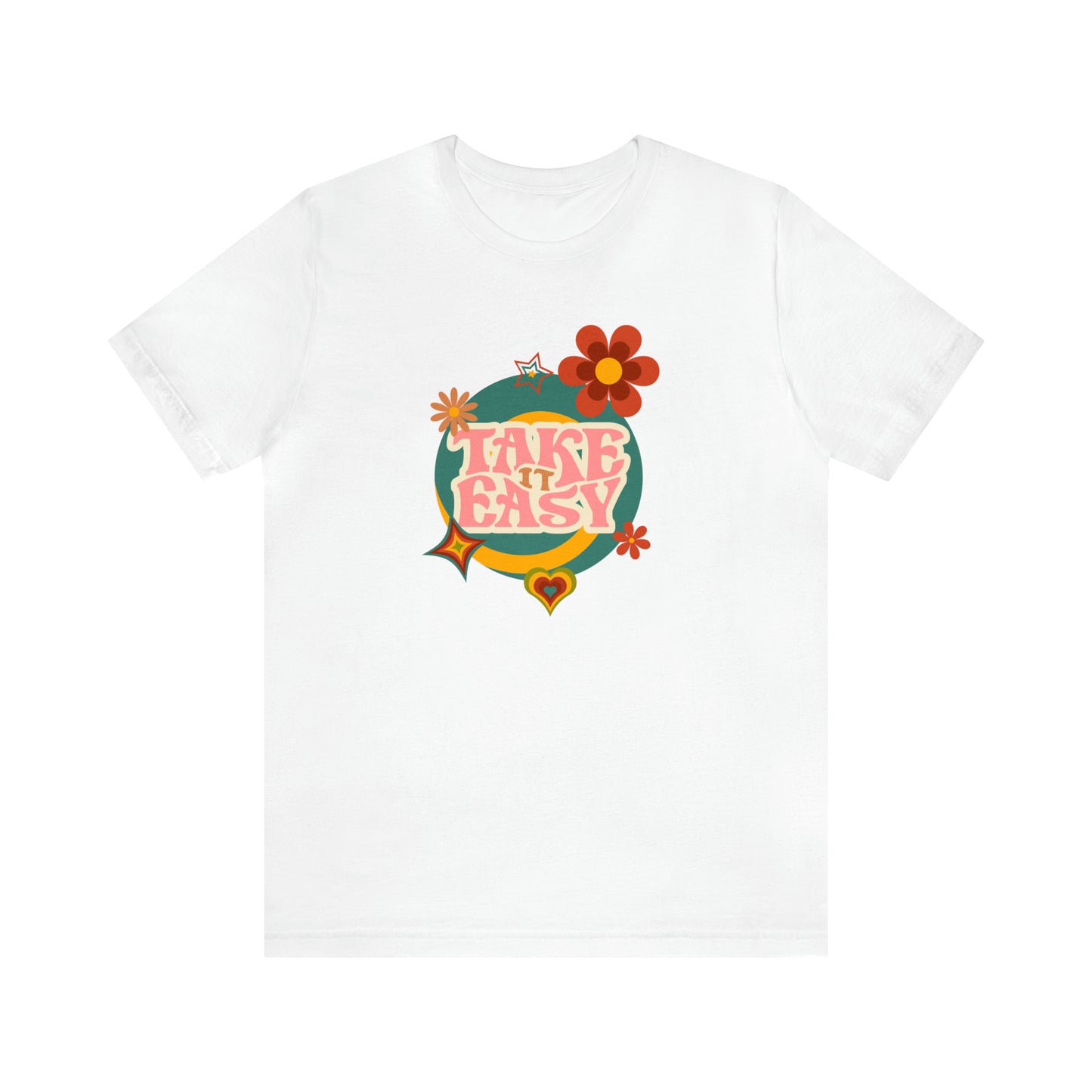 Unisex Take It Easy Retro Vibes T-Shirt