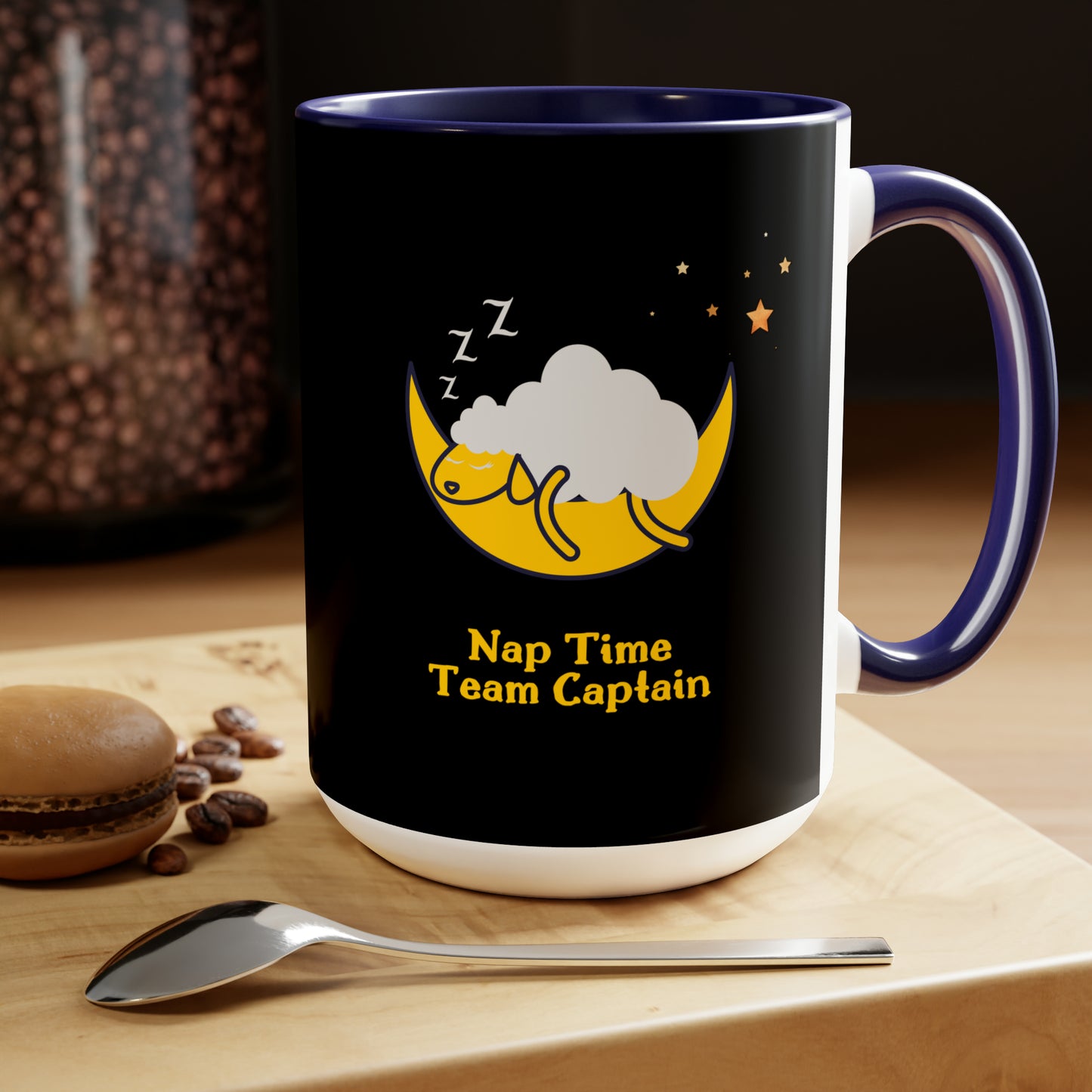 15oz Nap Time Team Captain Coffee Mug