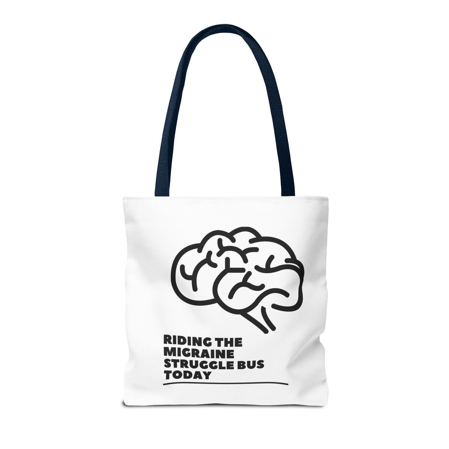 Unisex Migraine Day Invisible Illness Warrior Tote Bag