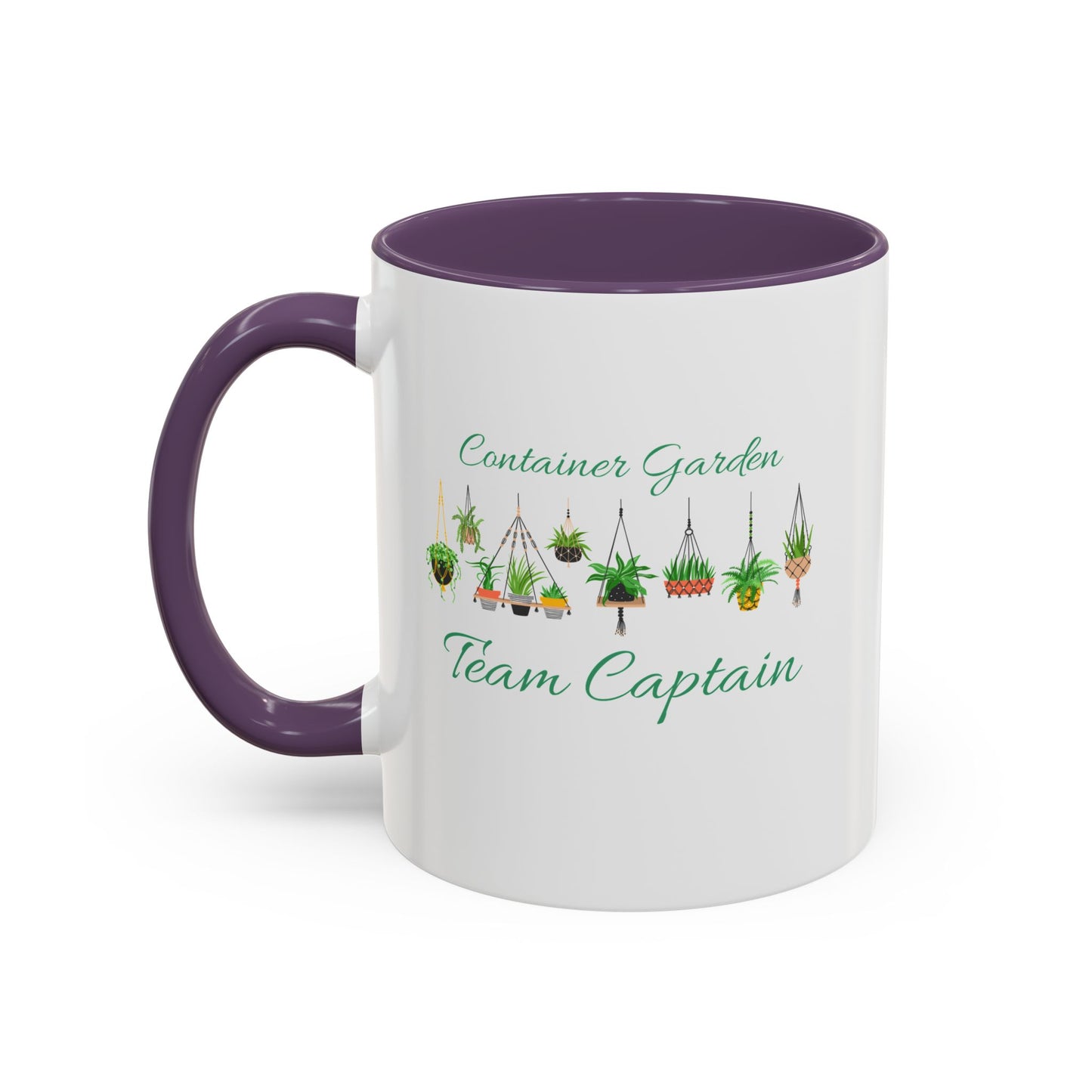 11oz/15oz Garden Themed Container Garden Team Captain Plant Parent Coffee Mug