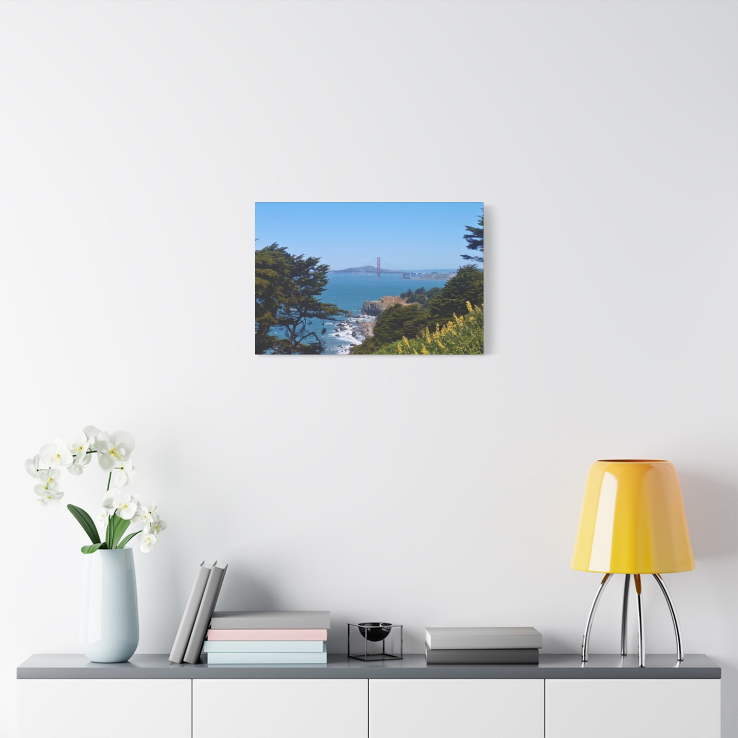 Canvas Gallery Wrap - Camino Del Mar - Fort Miley Lookout - San Francisco