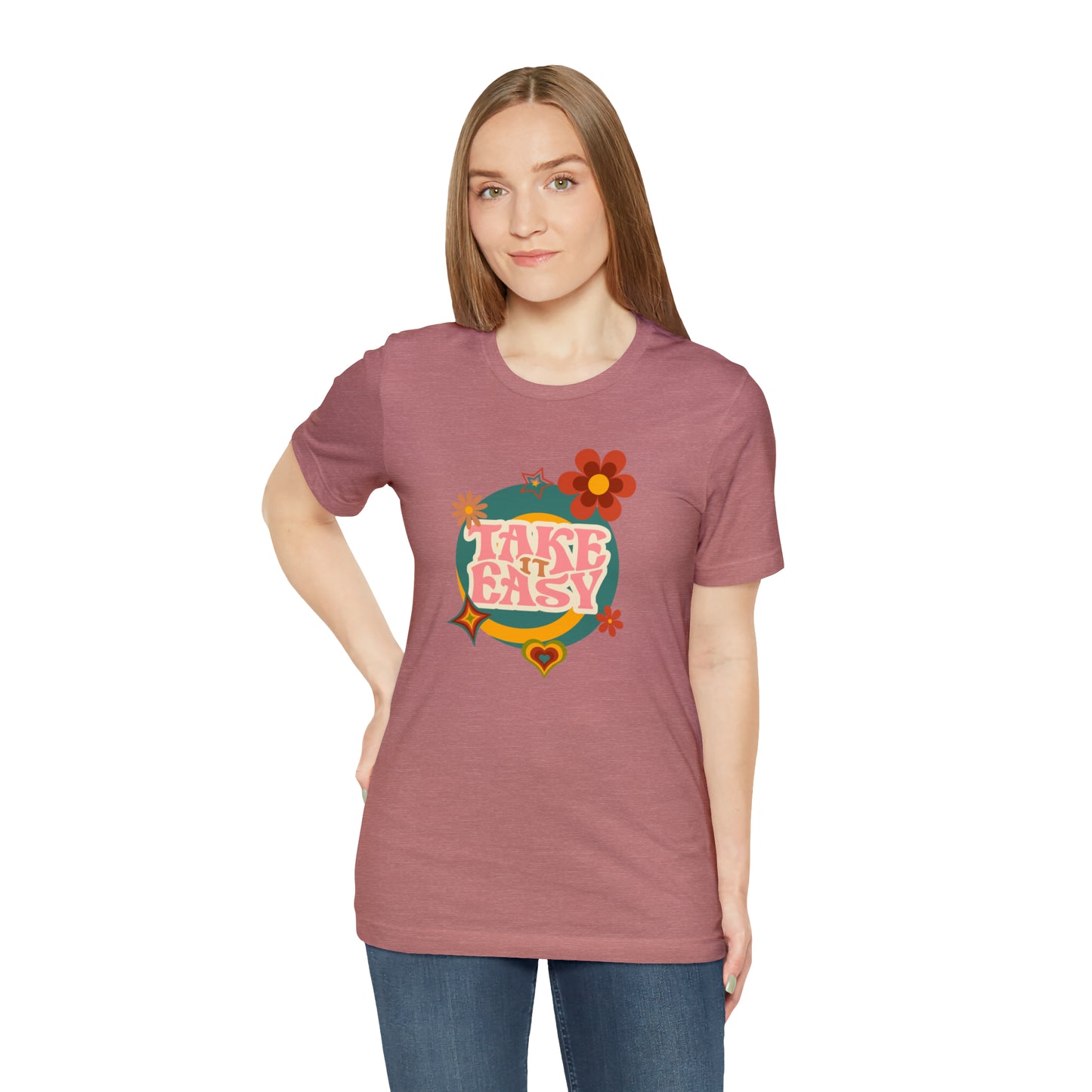 Unisex Take It Easy Retro Vibes T-Shirt