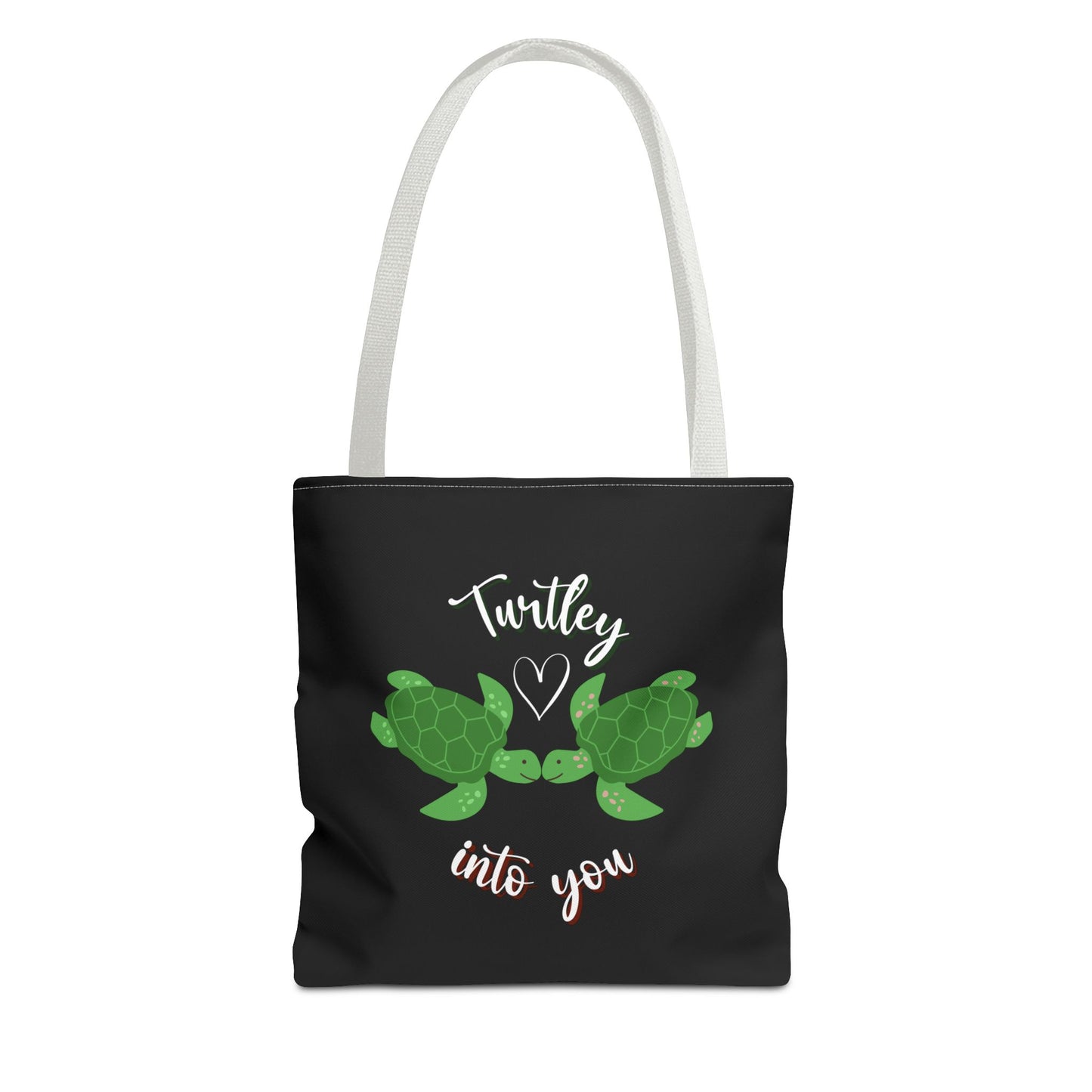 Unisex Cute Turtle Lover Turtley Into You Tote Bag