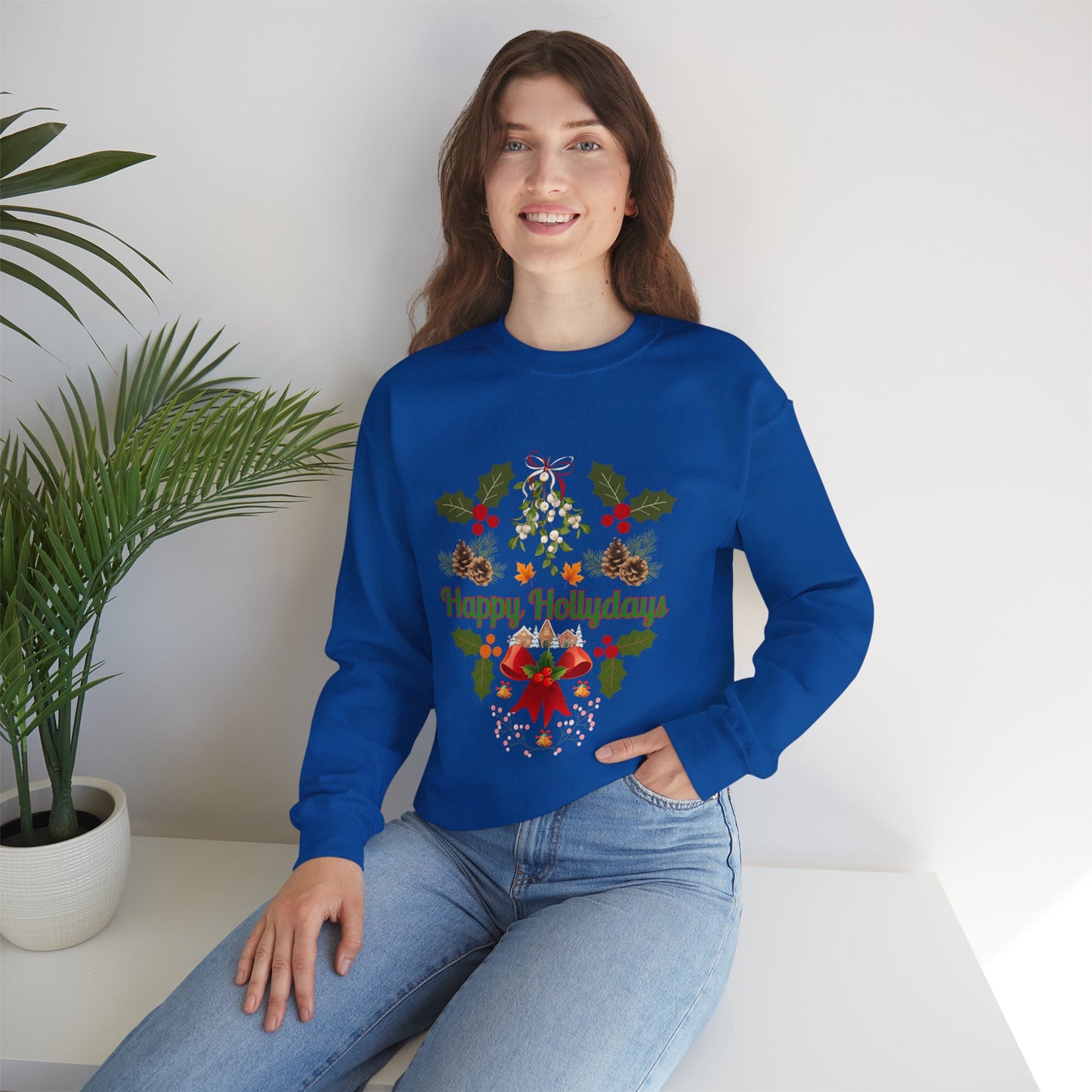 Unisex Ugly Sweater Contest Happy Hollydays Sweatshirt