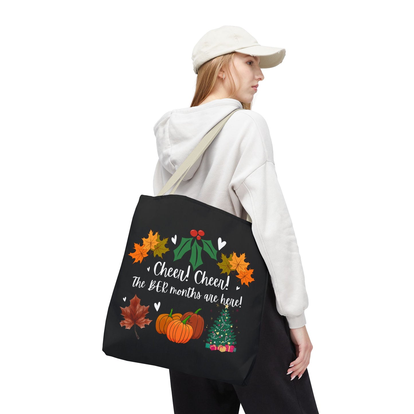 Unisex BER Months Tote Bag Autumn Tote Fall Tote Bag September Tote October Tote Bag November Bag December Tote Bag Favorite Months Tote Bag