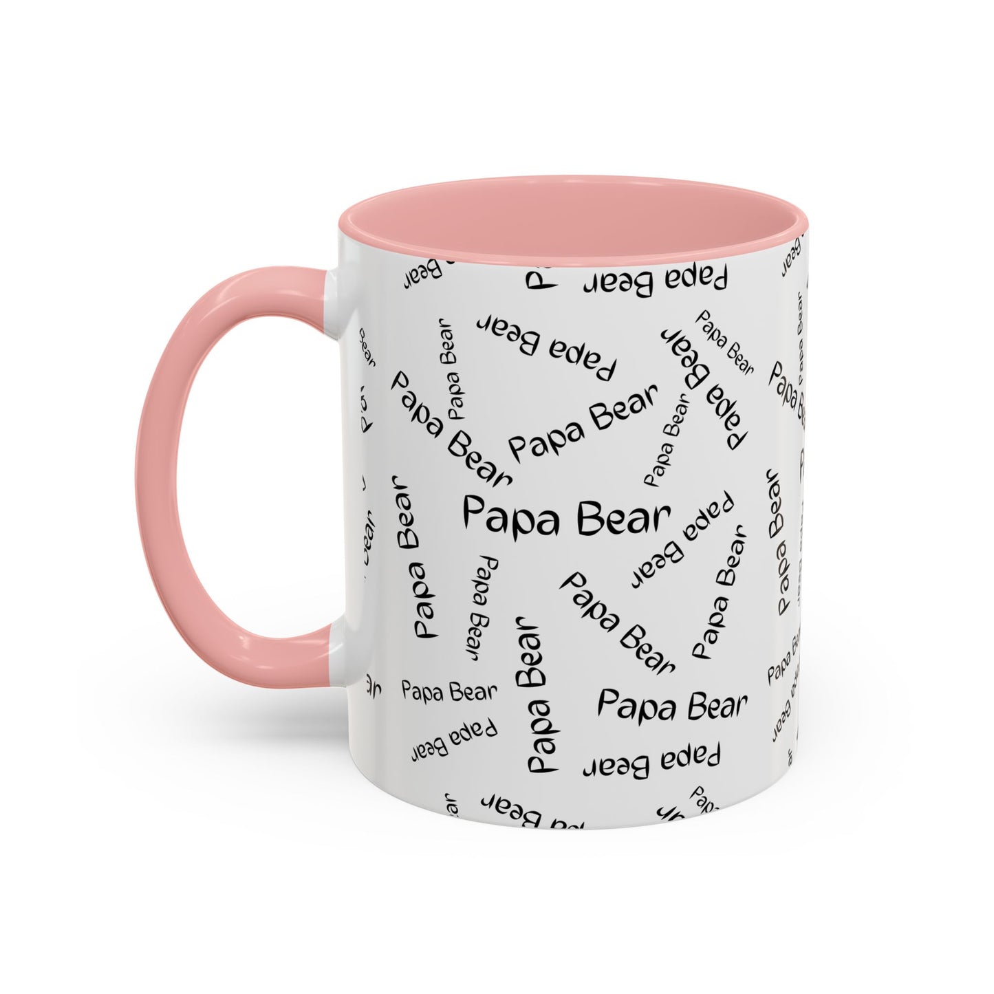 11oz/15oz Papa Bear Word Scramble Coffee Mug