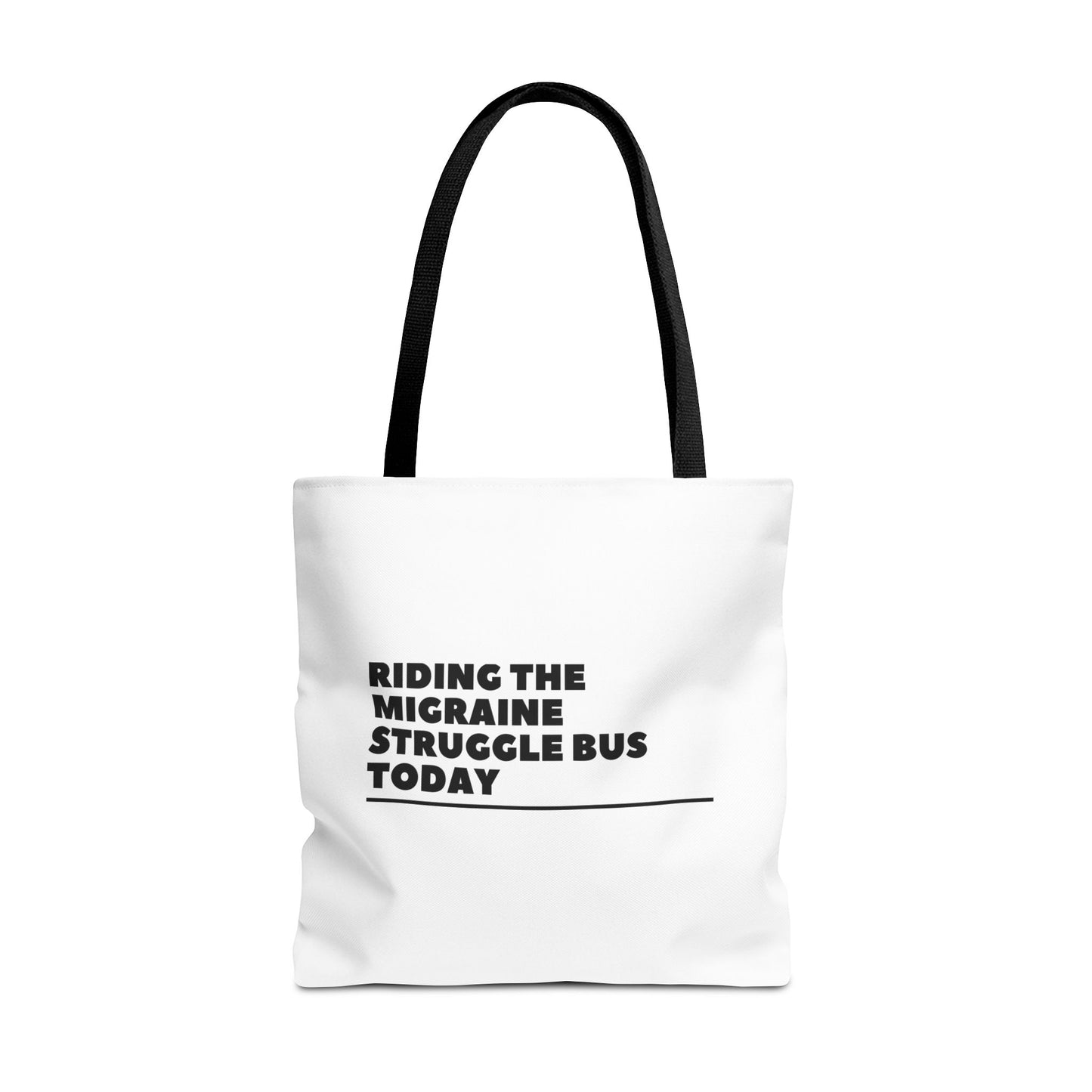 Unisex Migraine Day Invisible Illness Warrior Tote Bag