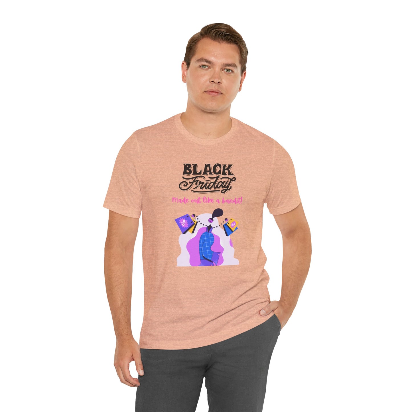 Unisex Jersey Short Sleeve Black Friday Sales T-Shirt