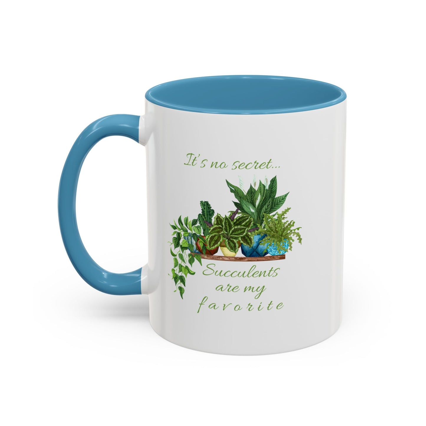 11oz Garden Themed Succulent Plant Parent Container Gardener Coffee Mug