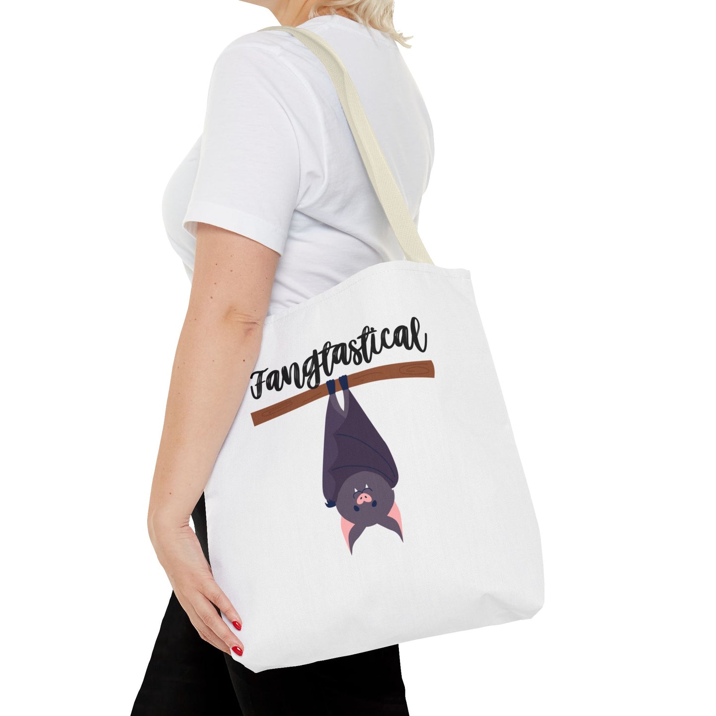 Cute Halloween Bat Lover Spooky Season Trick or Treating Candy Bag Gift For Bat Lover Reusable Lunch Tote