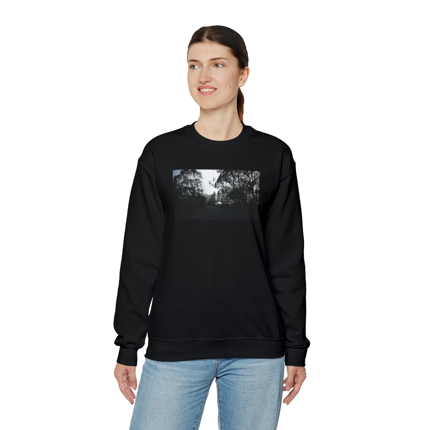 Unisex Travel Sweatshirt I-280 OnRamp Scenic Drive Print