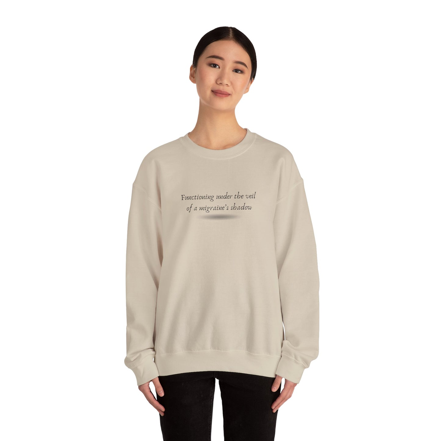 Unisex Migraine Day Invisible Illness Warrior Sweatshirt