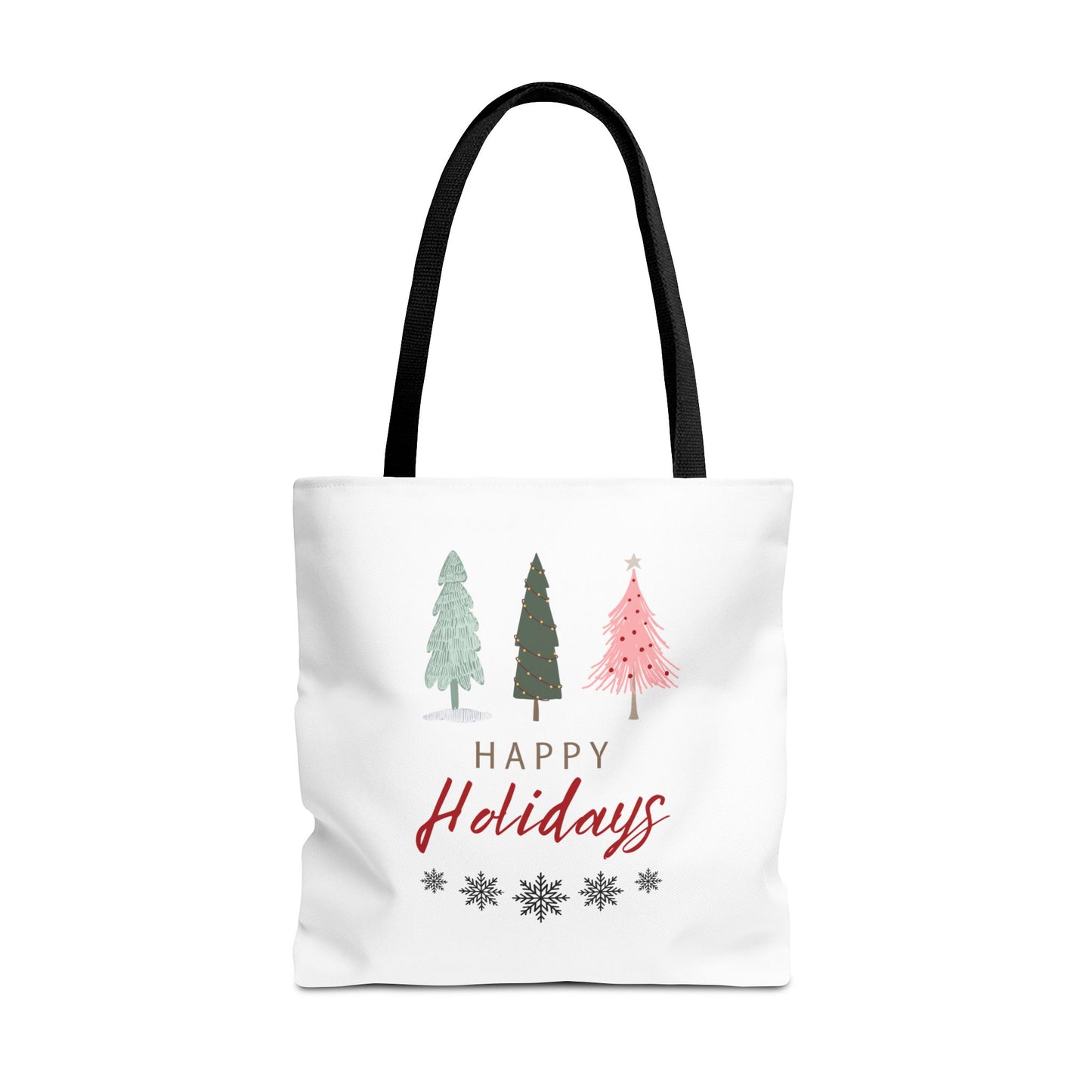 Unisex Happy Holidays Seasons Greetings Fall Tote Bag