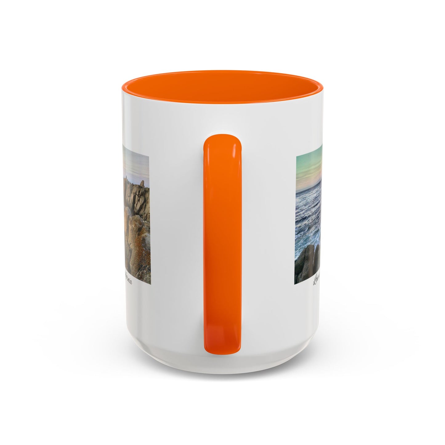 11oz/15oz Ocean View Travelers Coffee Mug Lovers Point, Monterey California San Francisco Bay Area Keepsake