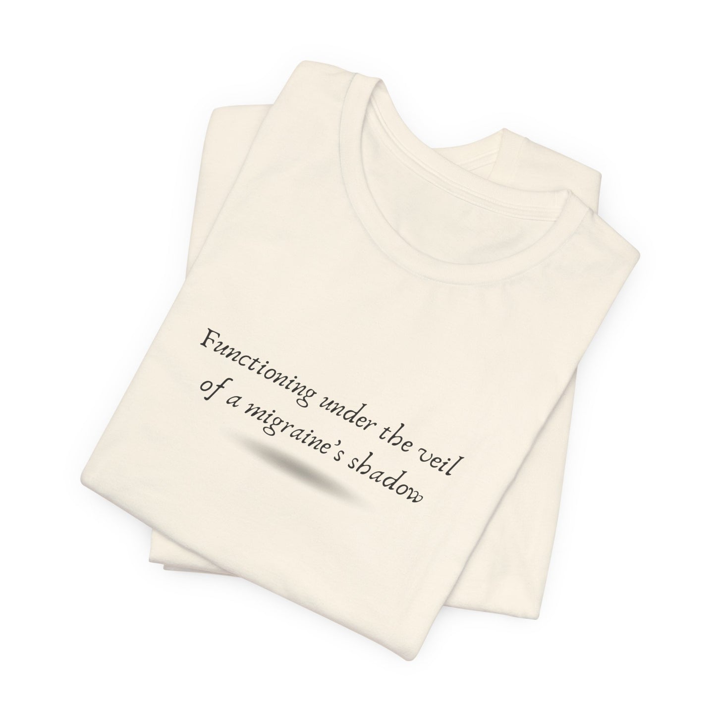 Unisex Migraine Day Invisible Illness Warrior Tshirt