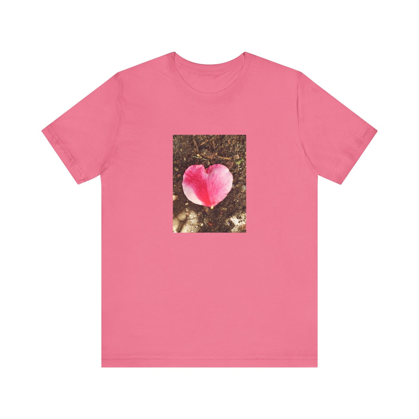 Unisex Jersey Short Sleeve Double Delight Rose Petal T-Shirt