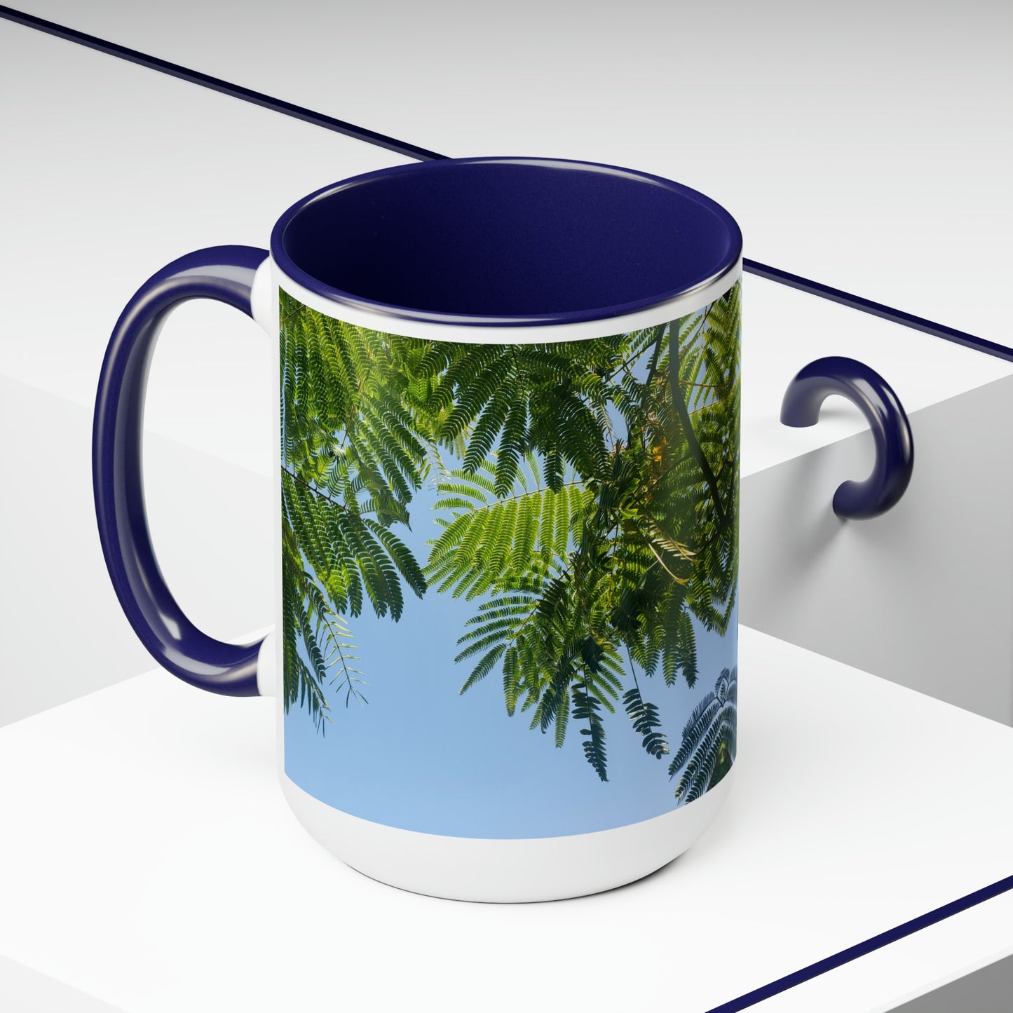 15oz Original Print Silk Canopy Accent Coffee Mug