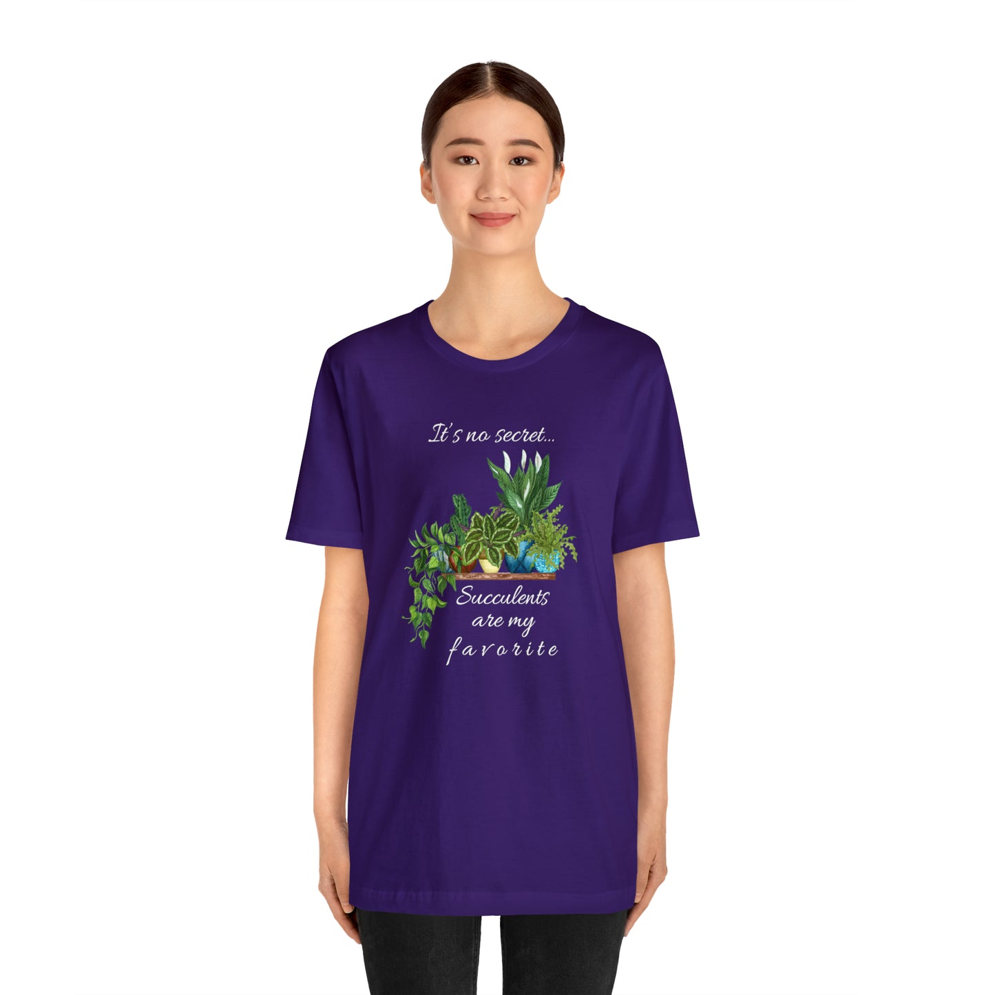 Unisex Garden Themed Succulents Are My Favorite T-Shirt