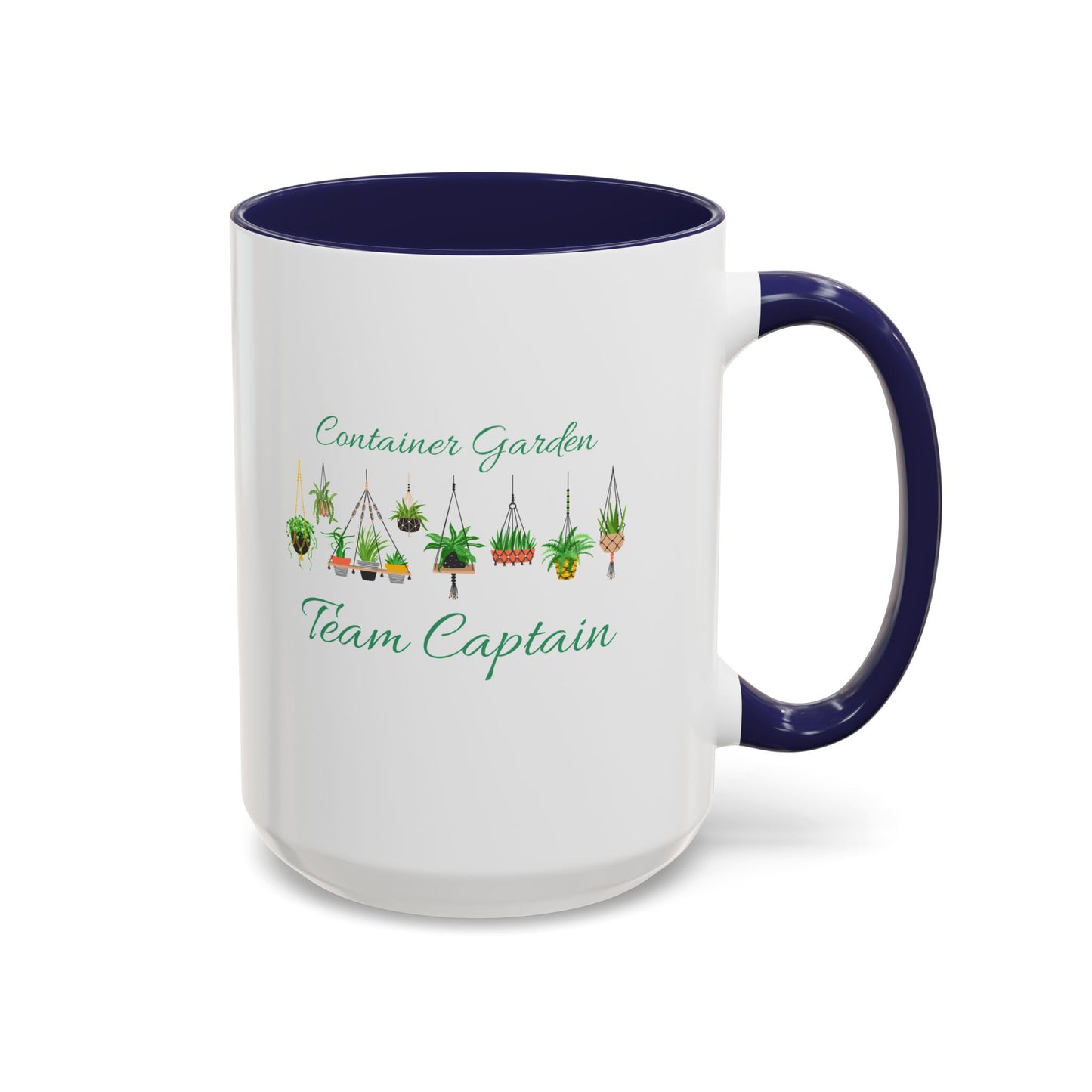 11oz/15oz Garden Themed Container Garden Team Captain Plant Parent Coffee Mug