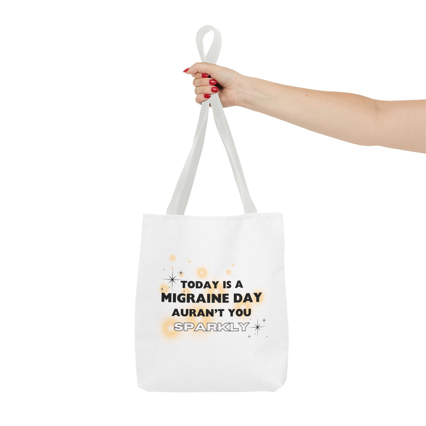 Unisex Migraine Day Invisible Illness Warrior Tote Bag