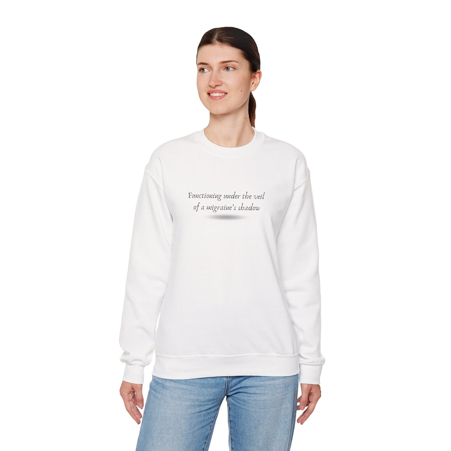 Unisex Migraine Day Invisible Illness Warrior Sweatshirt