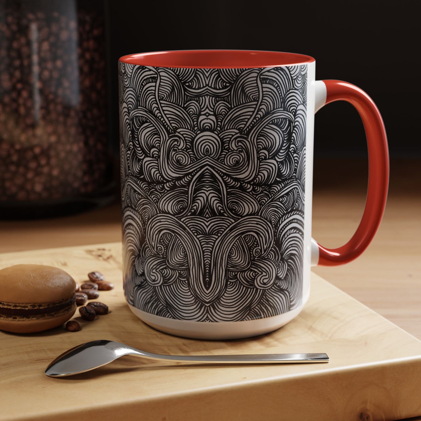11oz/15oz Original Line Art Coffee Mug - Liquid