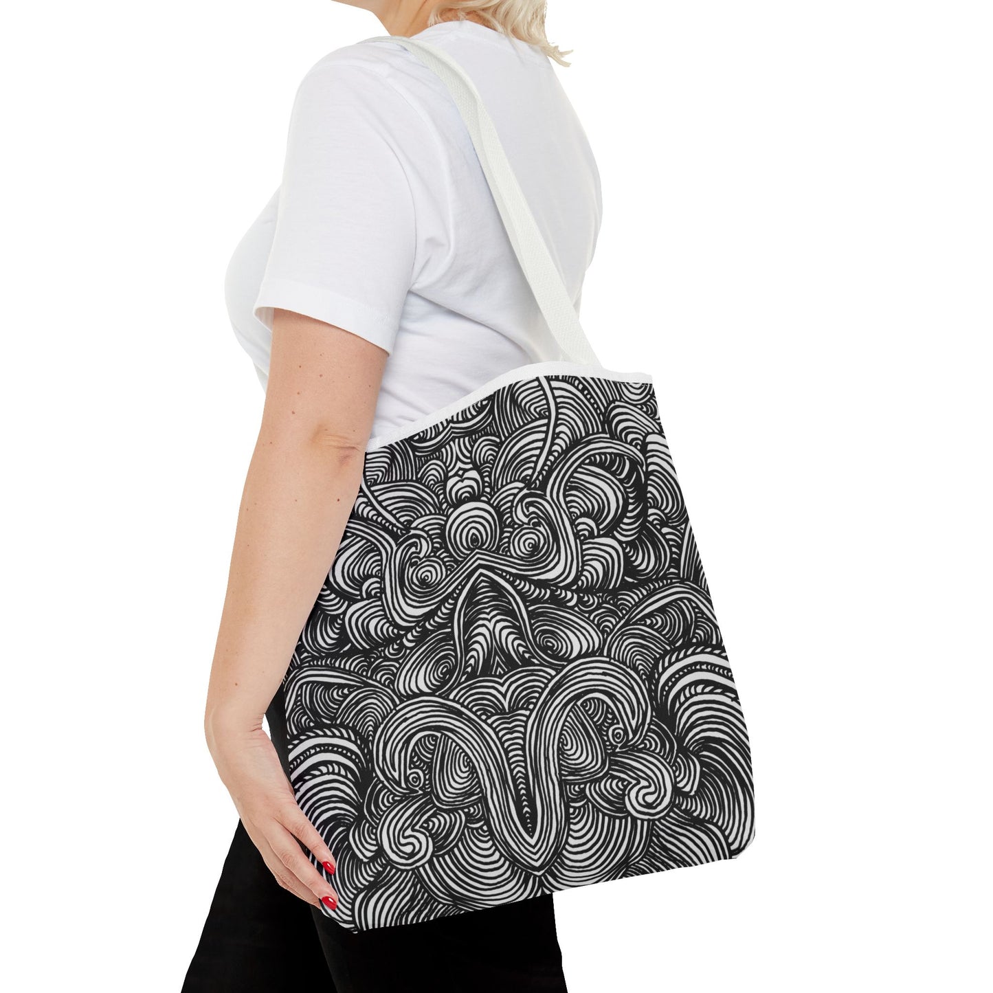 Unisex Original Line Art All Over Print Tote Bag - Mirage