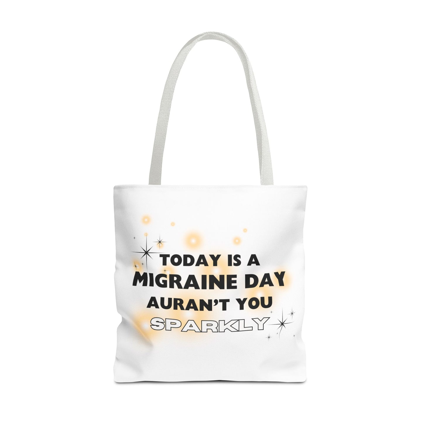 Unisex Migraine Day Invisible Illness Warrior Tote Bag