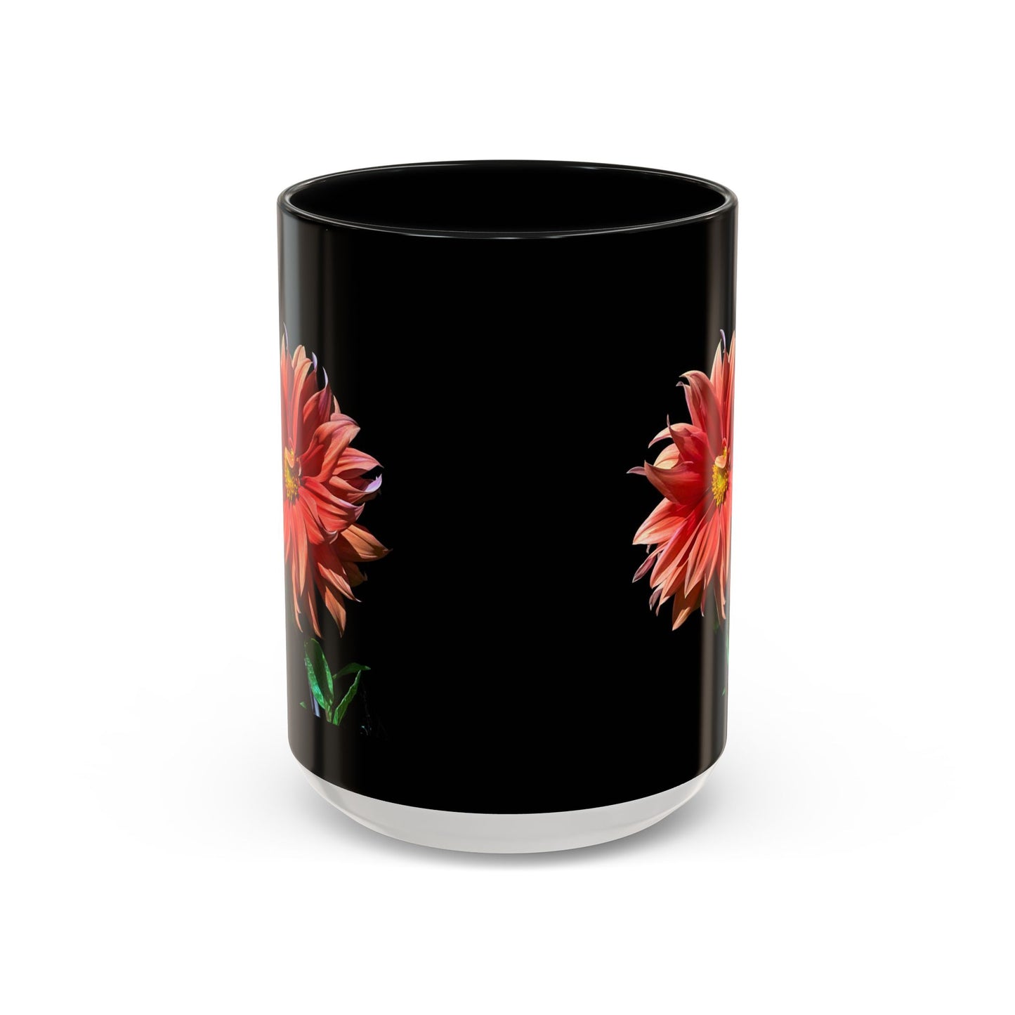 11oz/15oz Dahlia Flower Coffee Mug
