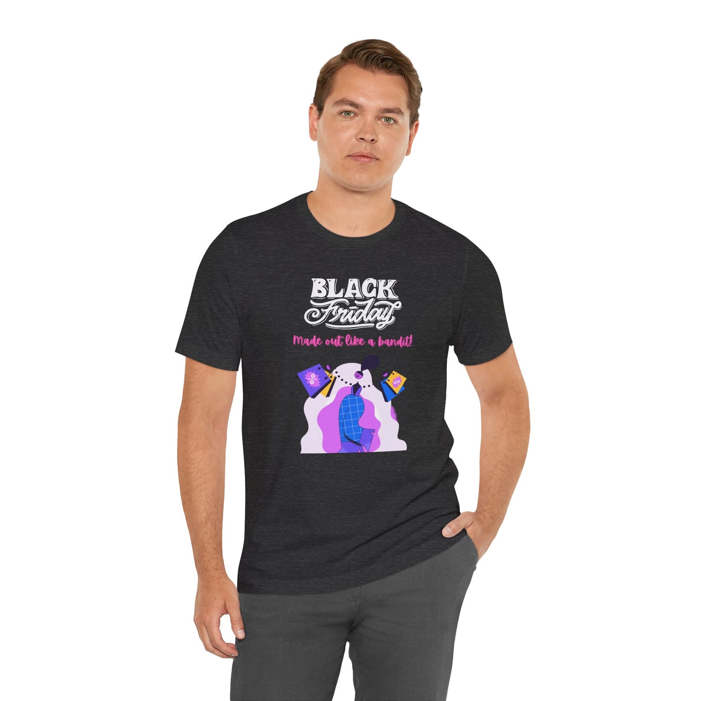 Unisex Jersey Short Sleeve Black Friday Sales T-Shirt