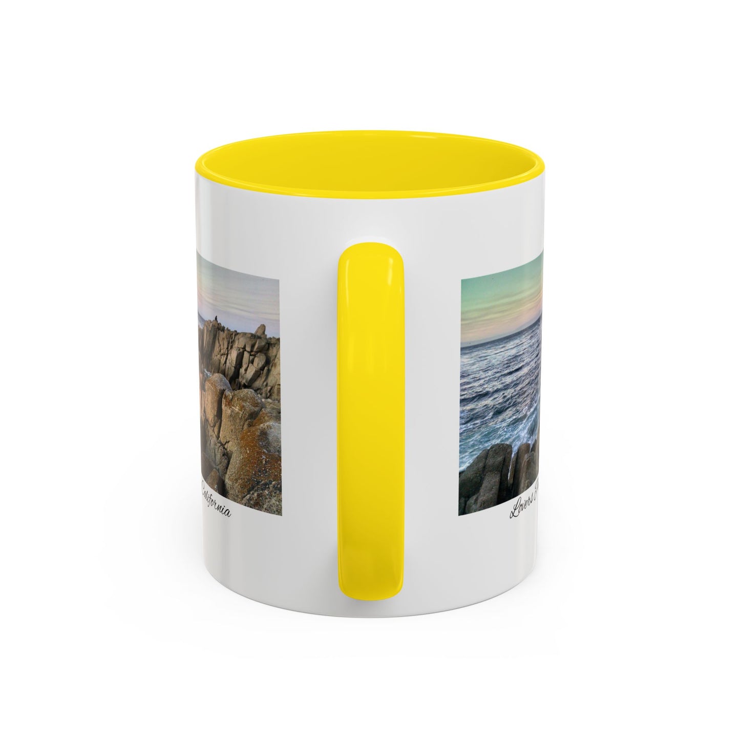 11oz/15oz Ocean View Travelers Coffee Mug Lovers Point, Monterey California San Francisco Bay Area Keepsake