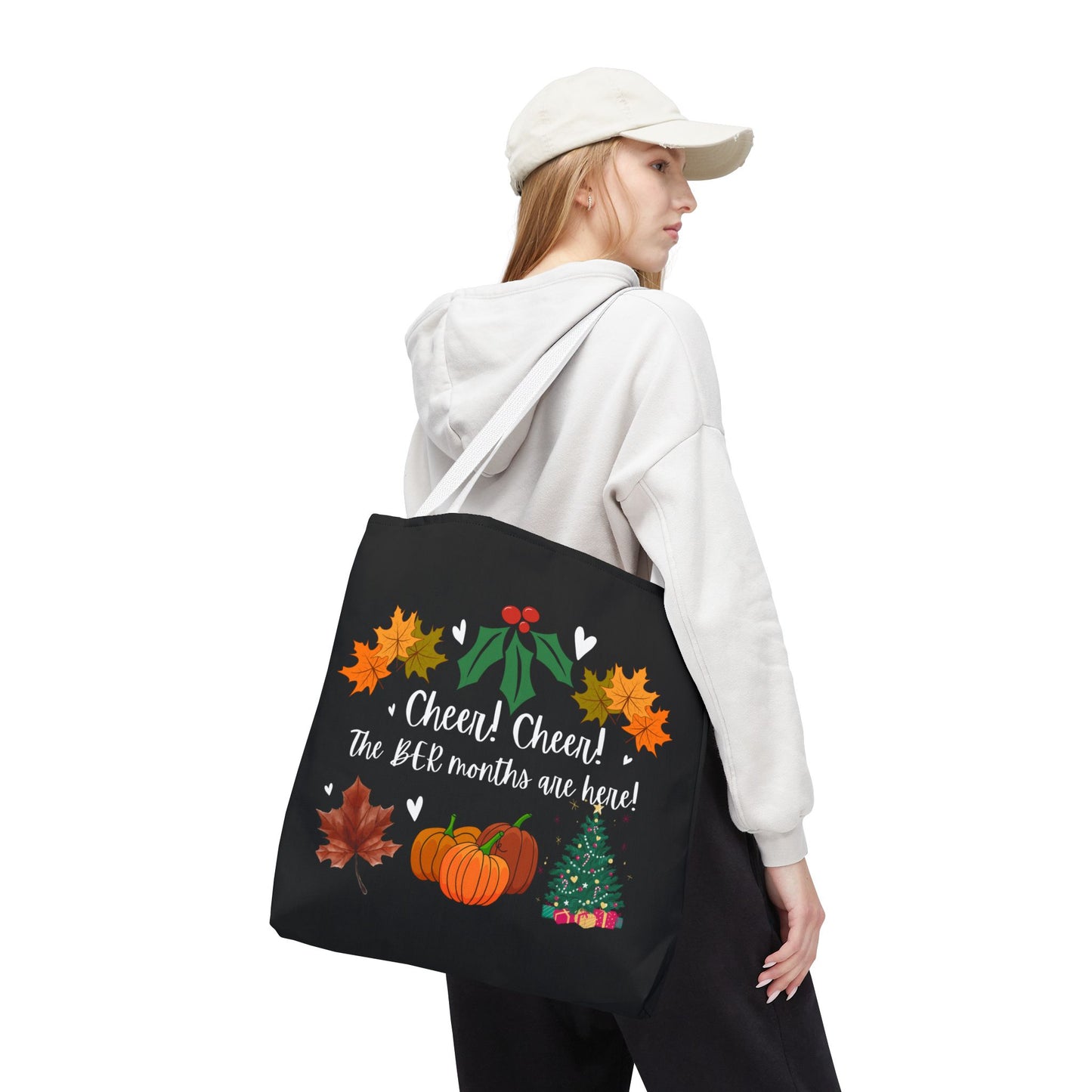 Unisex BER Months Tote Bag Autumn Tote Fall Tote Bag September Tote October Tote Bag November Bag December Tote Bag Favorite Months Tote Bag