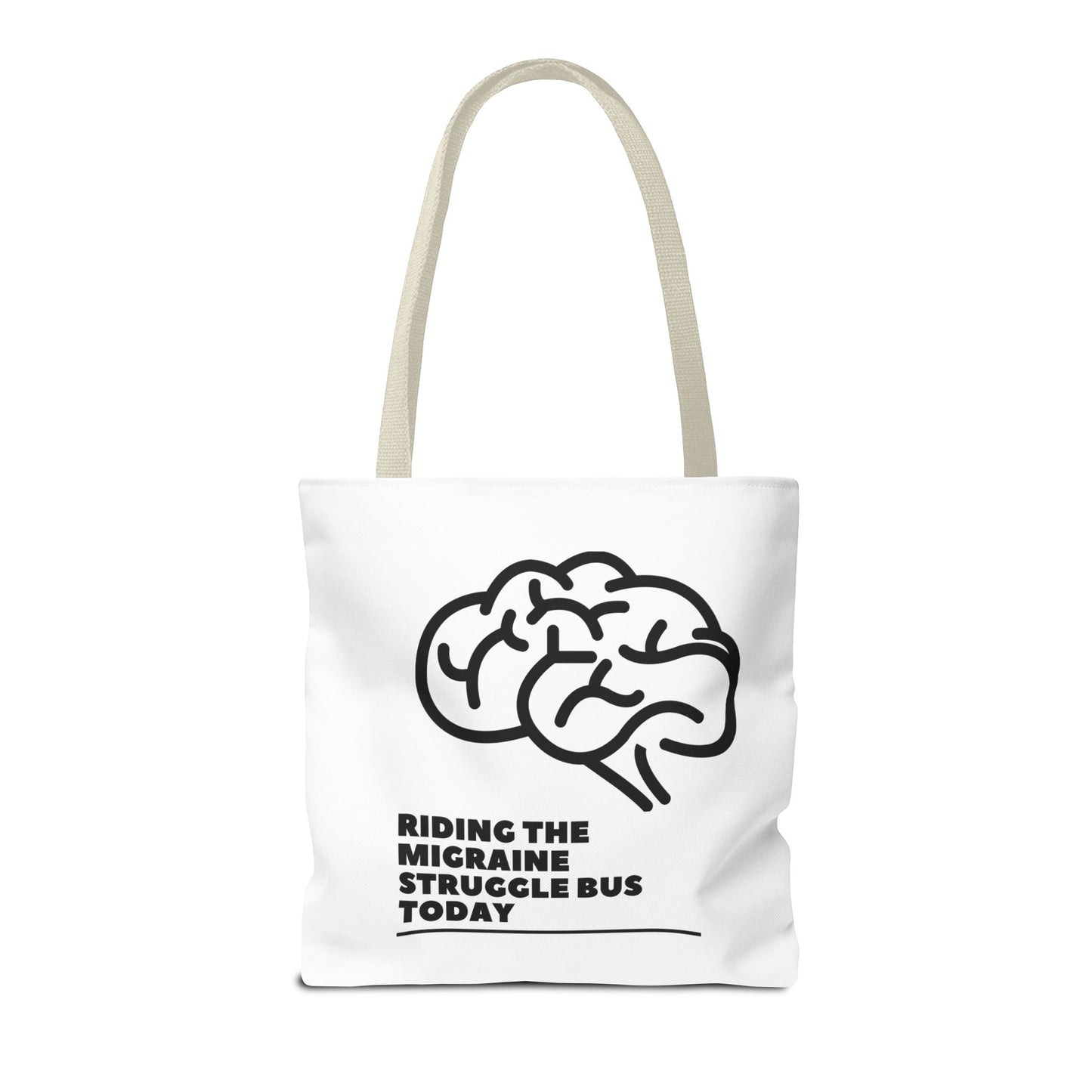 Unisex Migraine Day Invisible Illness Warrior Tote Bag