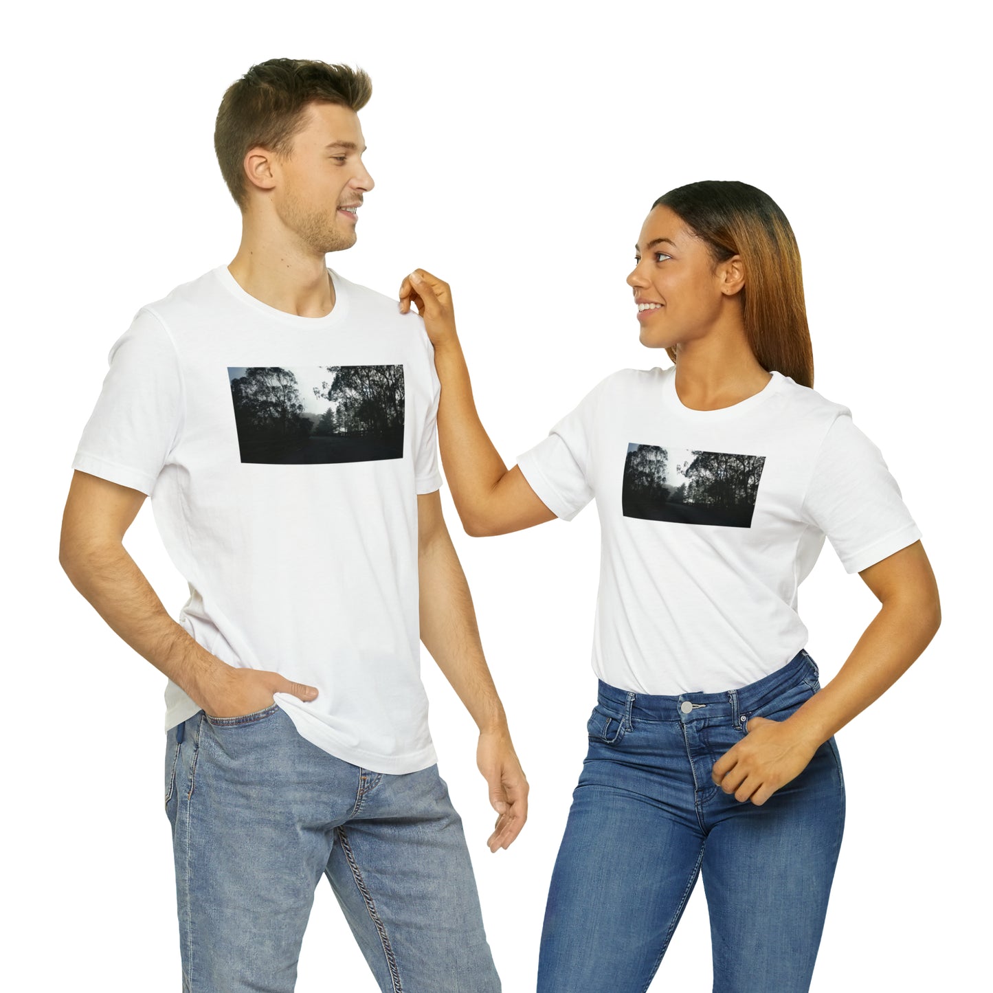 Unisex Travel T-Shirt, Scenic Ride I-280 On-ramp SF