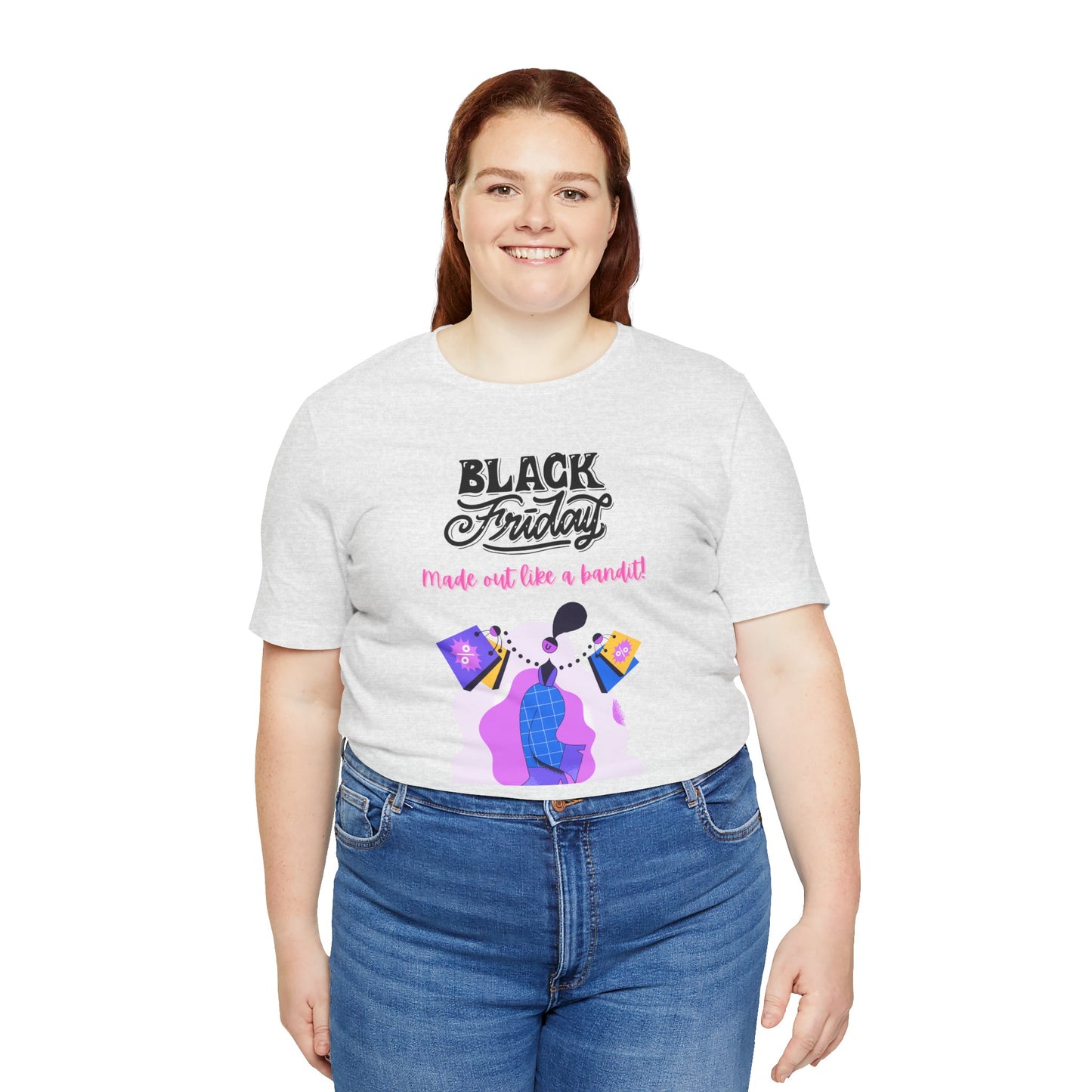 Unisex Jersey Short Sleeve Black Friday Sales T-Shirt