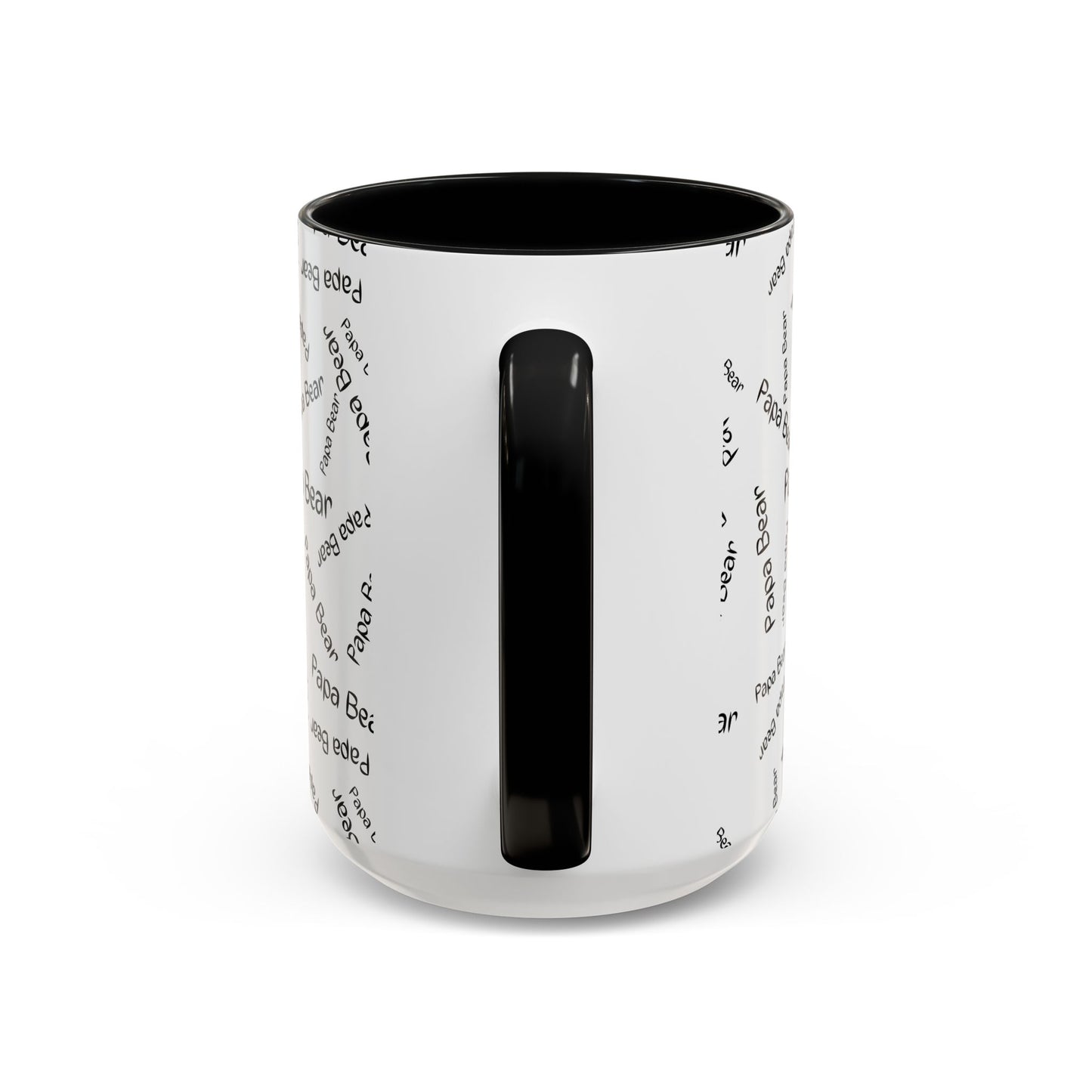 11oz/15oz Papa Bear Word Scramble Coffee Mug