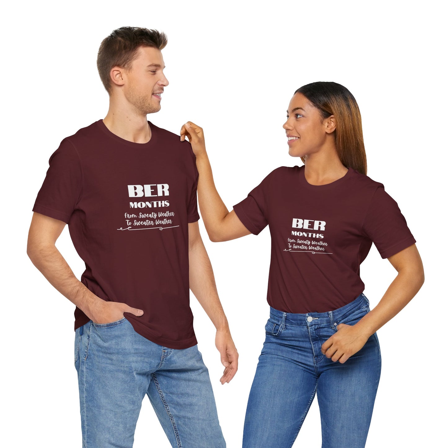 Unisex Jersey Short Sleeve BER Months T-Shirt