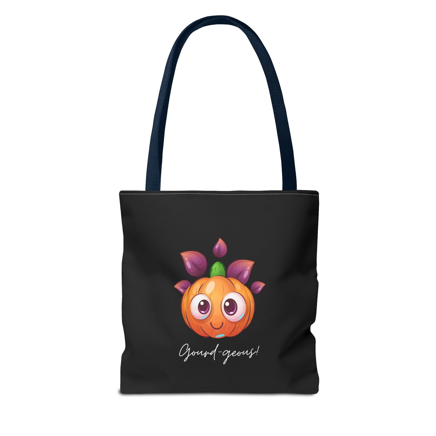 Cute Halloween Pumpkin Tote Spooky Season Tote Trick or Treating Candy Fall Themed Reusable Lunch Tote